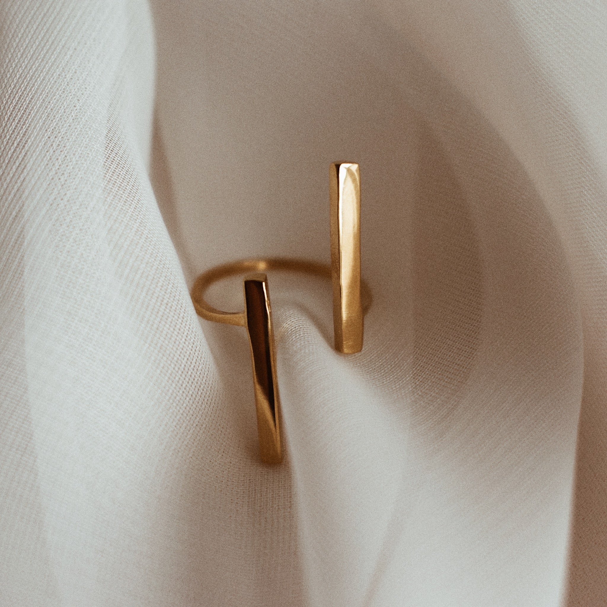Gold waterproof ring