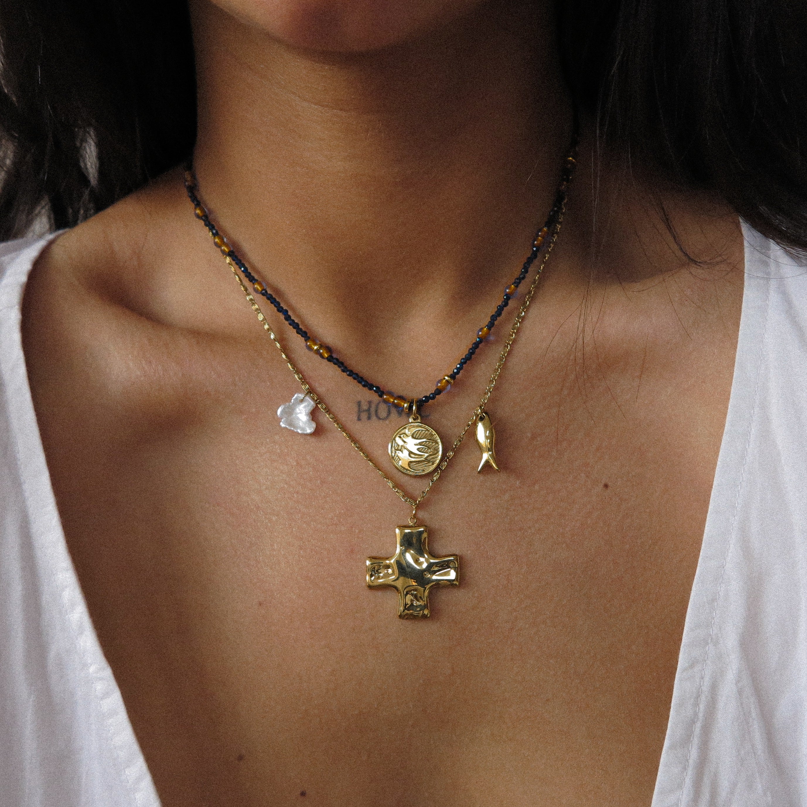 "Lorraine" Staggered Necklace