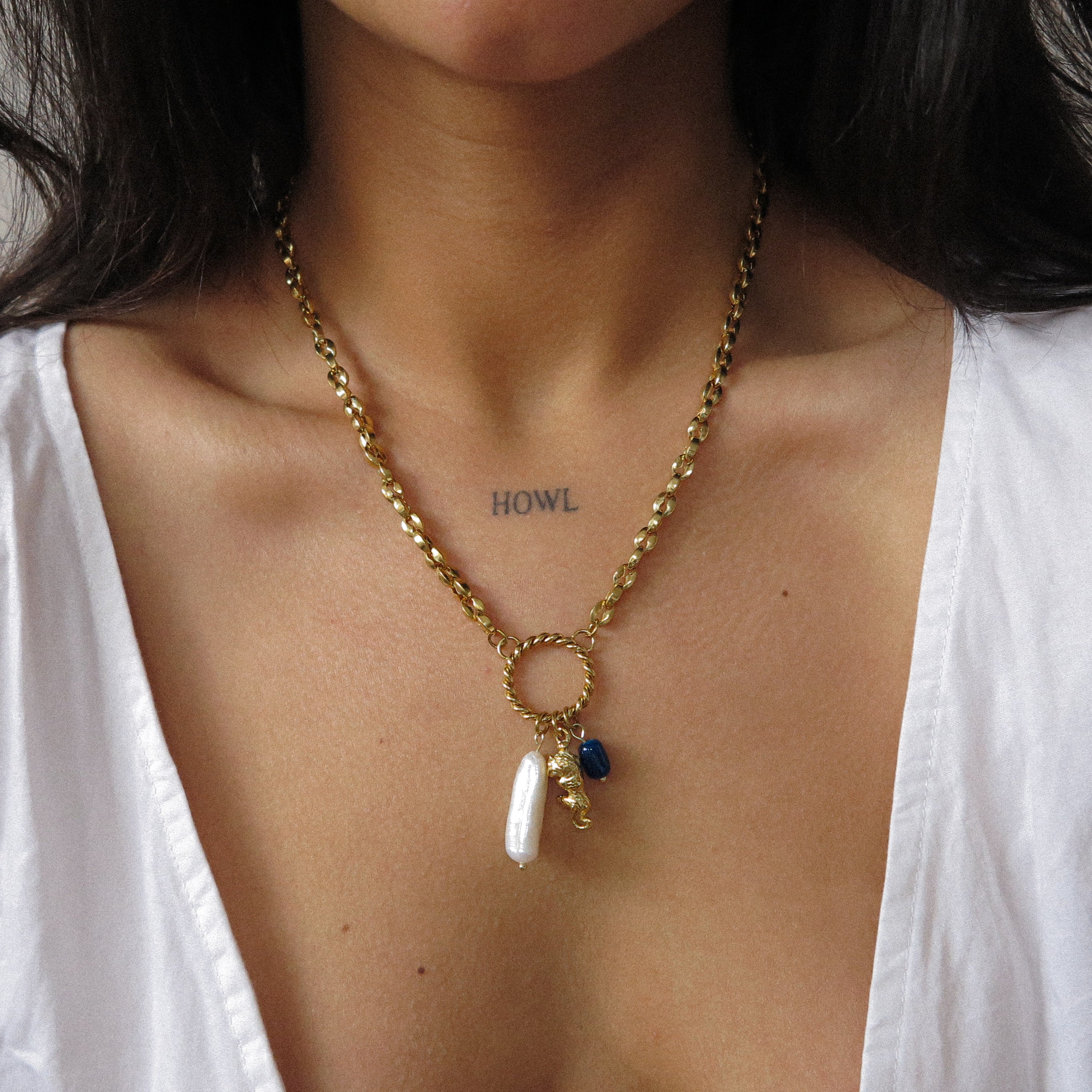 "Meridia" Charm Necklace