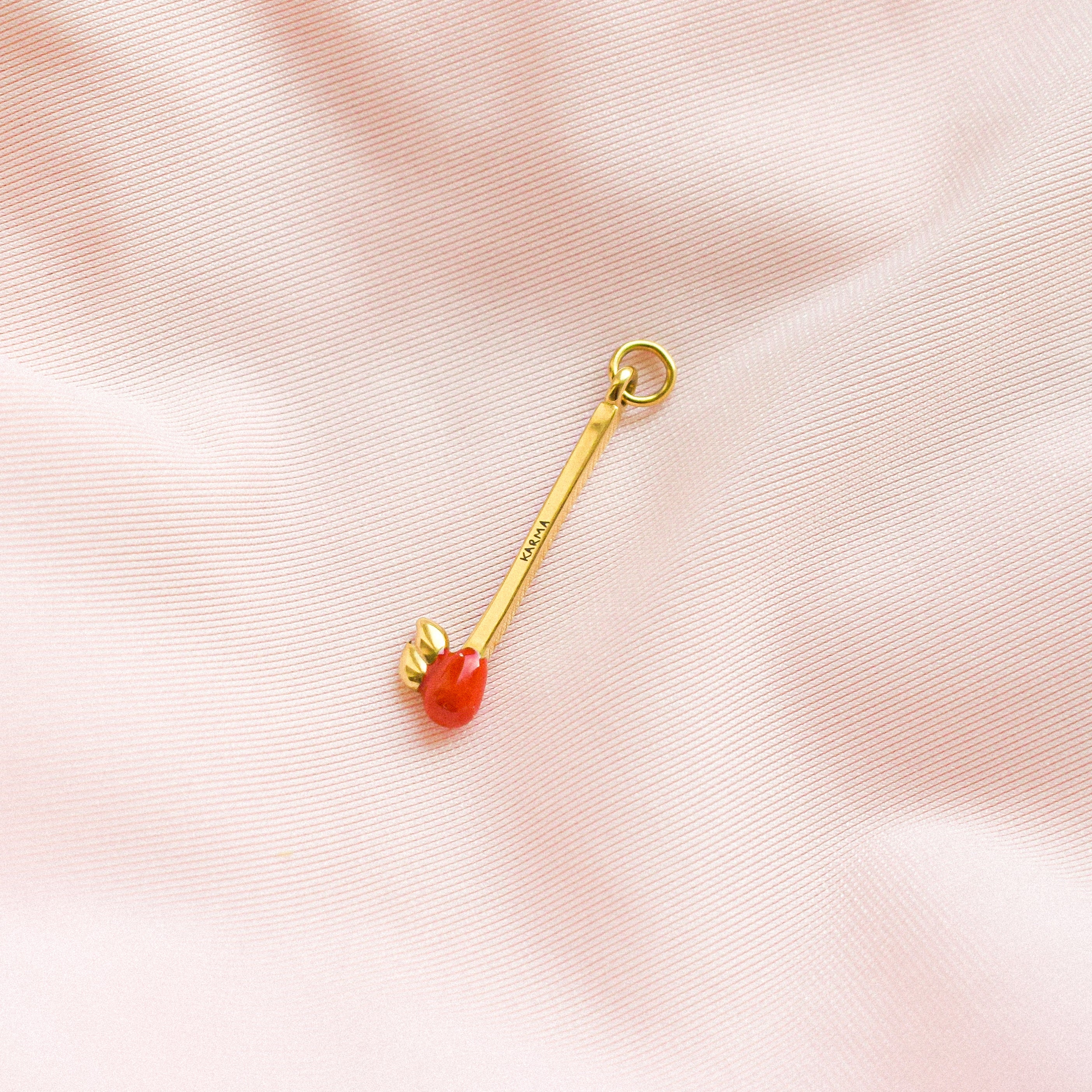 “Burn” Matchstick Charm