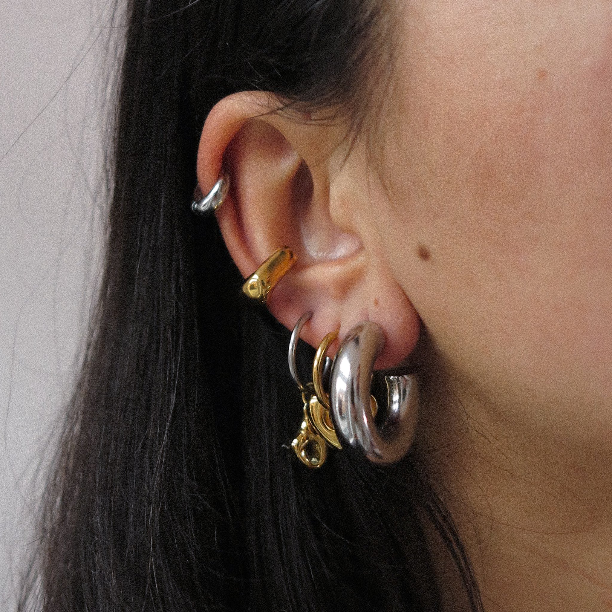 “Freya” Molten Ear Cuff
