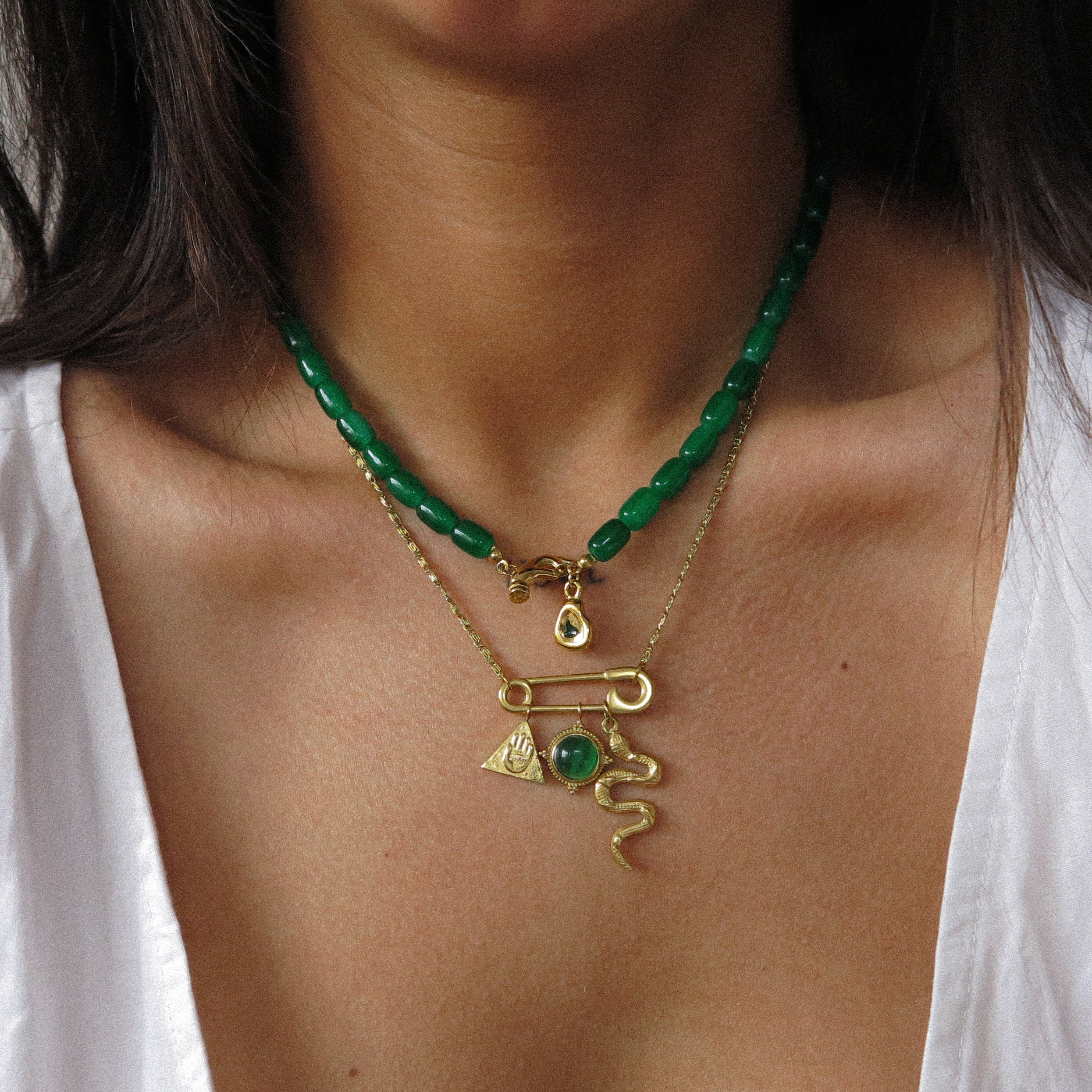 "Whisper" Paperclip Necklace