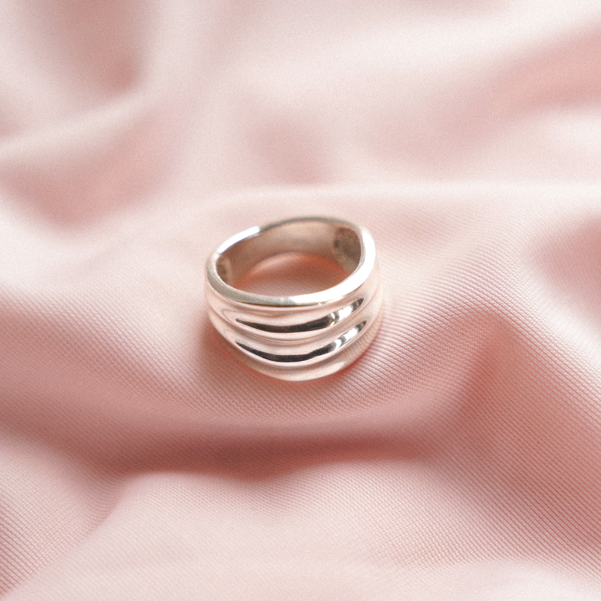 “Lara" Chunky Sterling Silver Ring