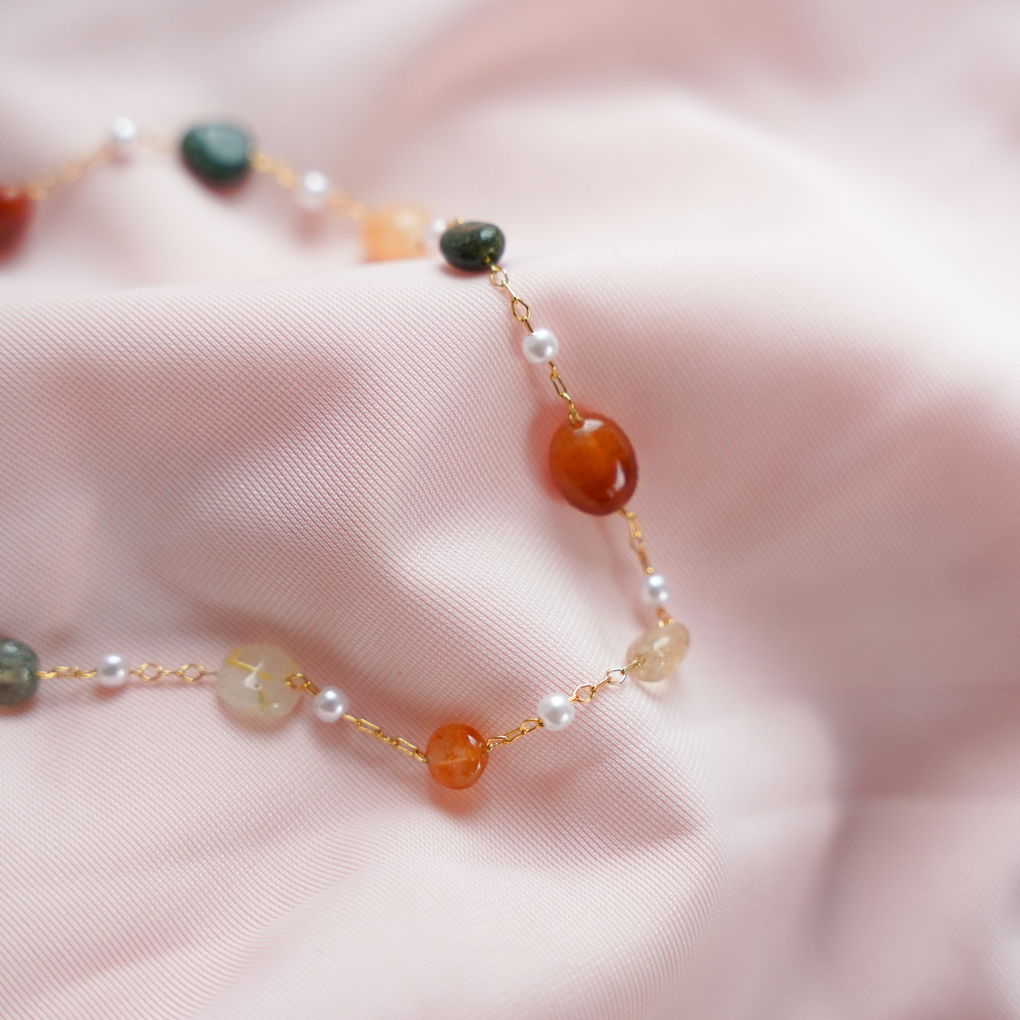 "Manaya” Coloured Beaded Chain