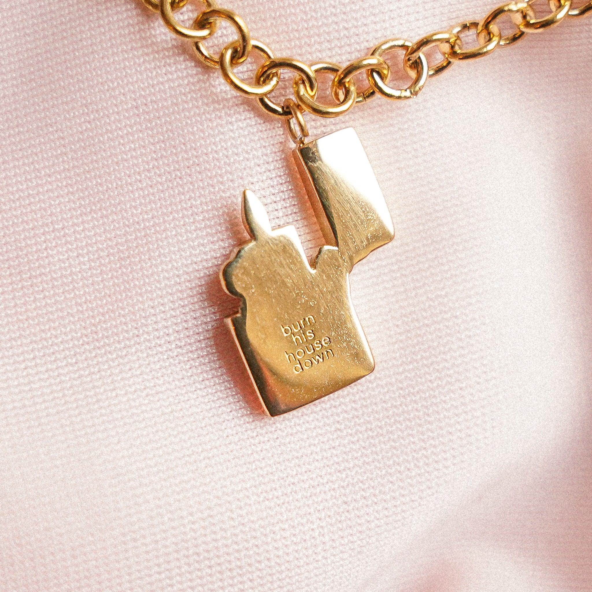 "Medusa" Charm Necklace