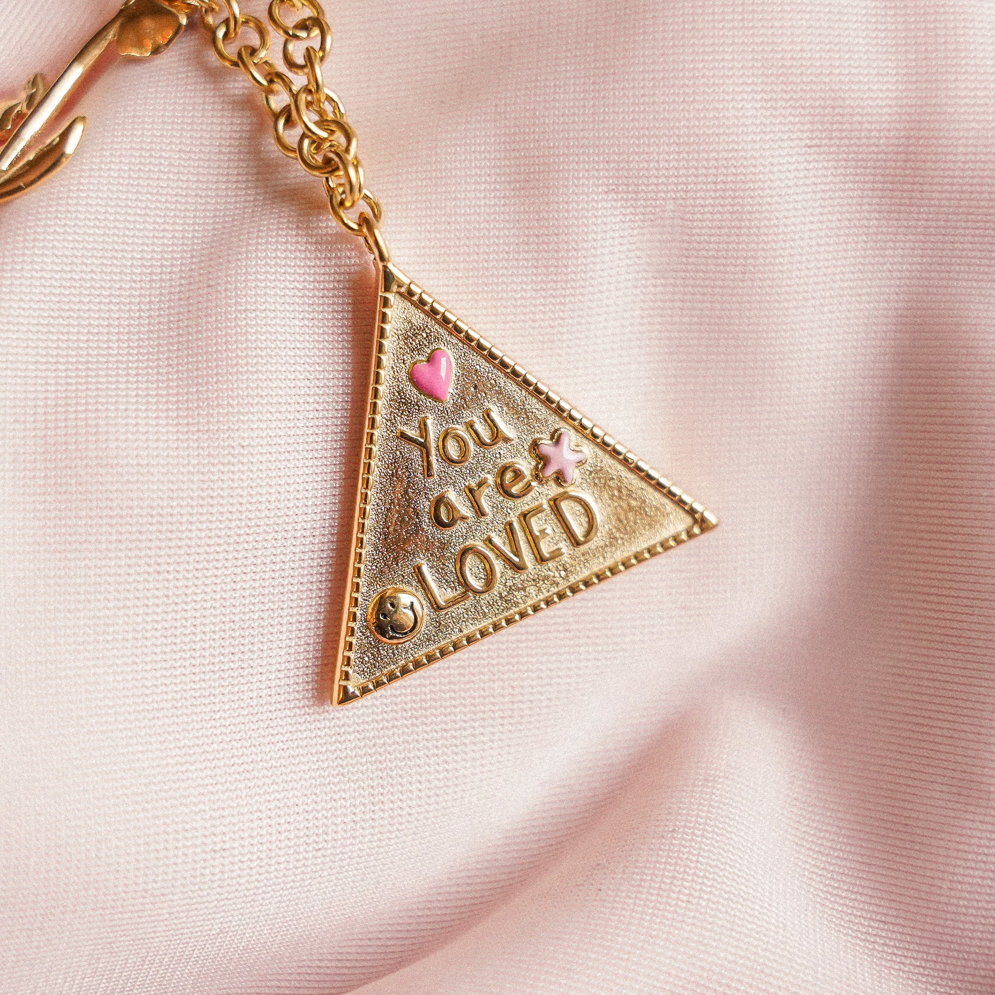 "You are Loved" Charm Necklace
