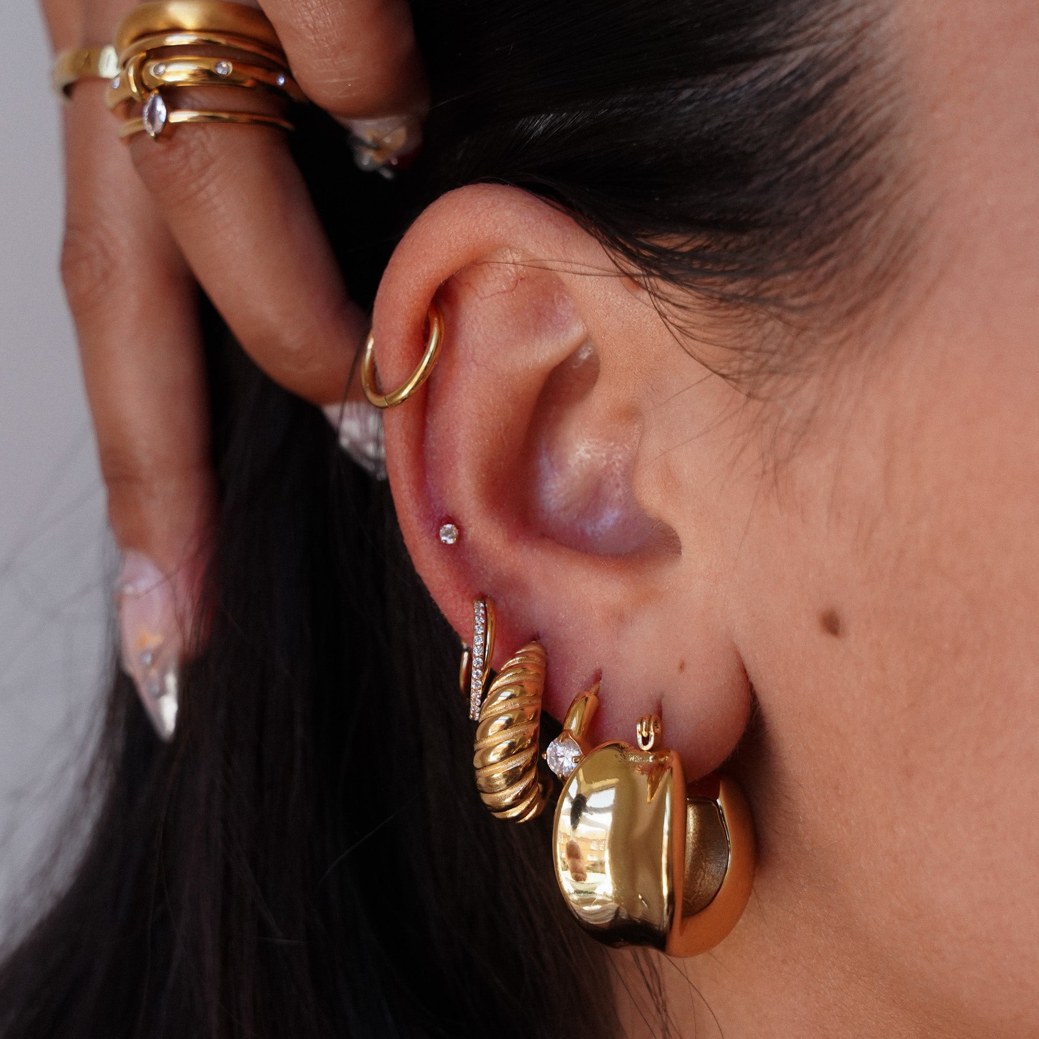 “Ophelia” Chunky Earrings