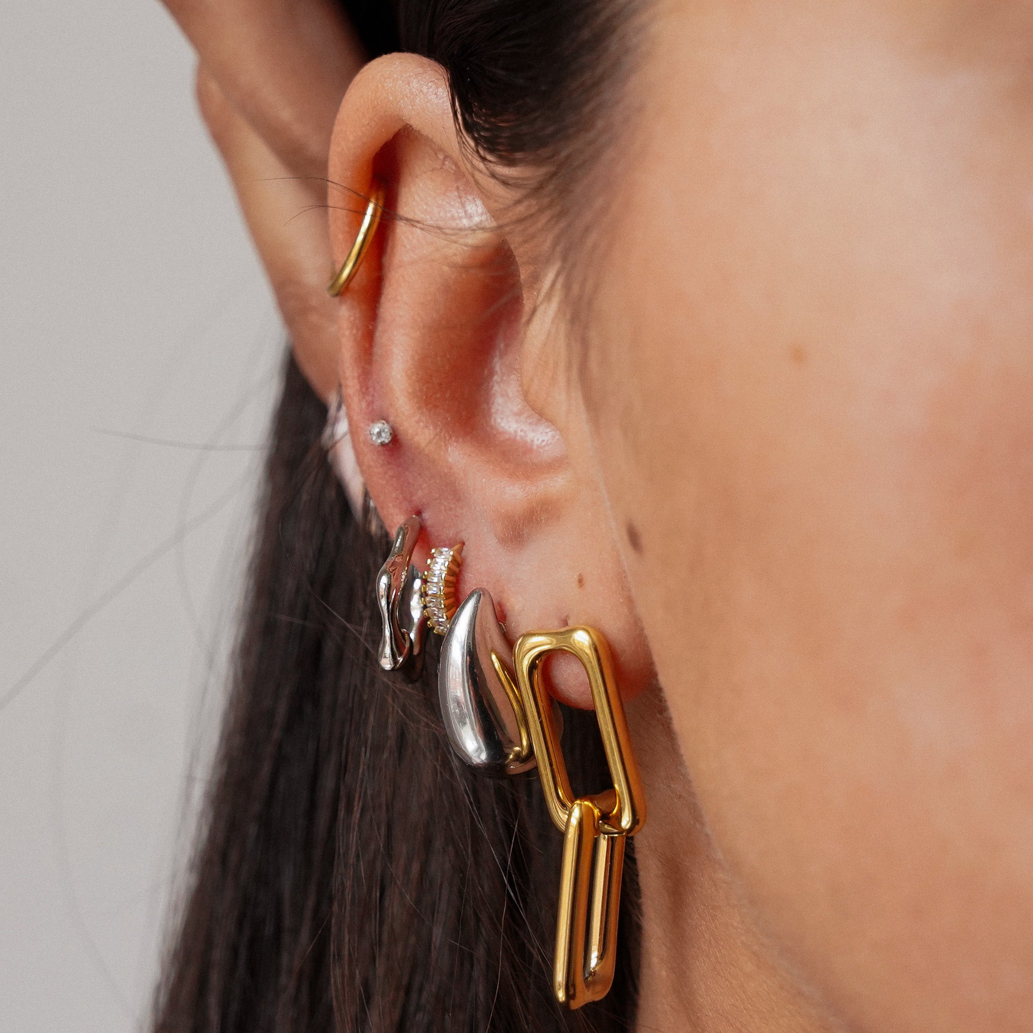 "Alia" Molten Earrings