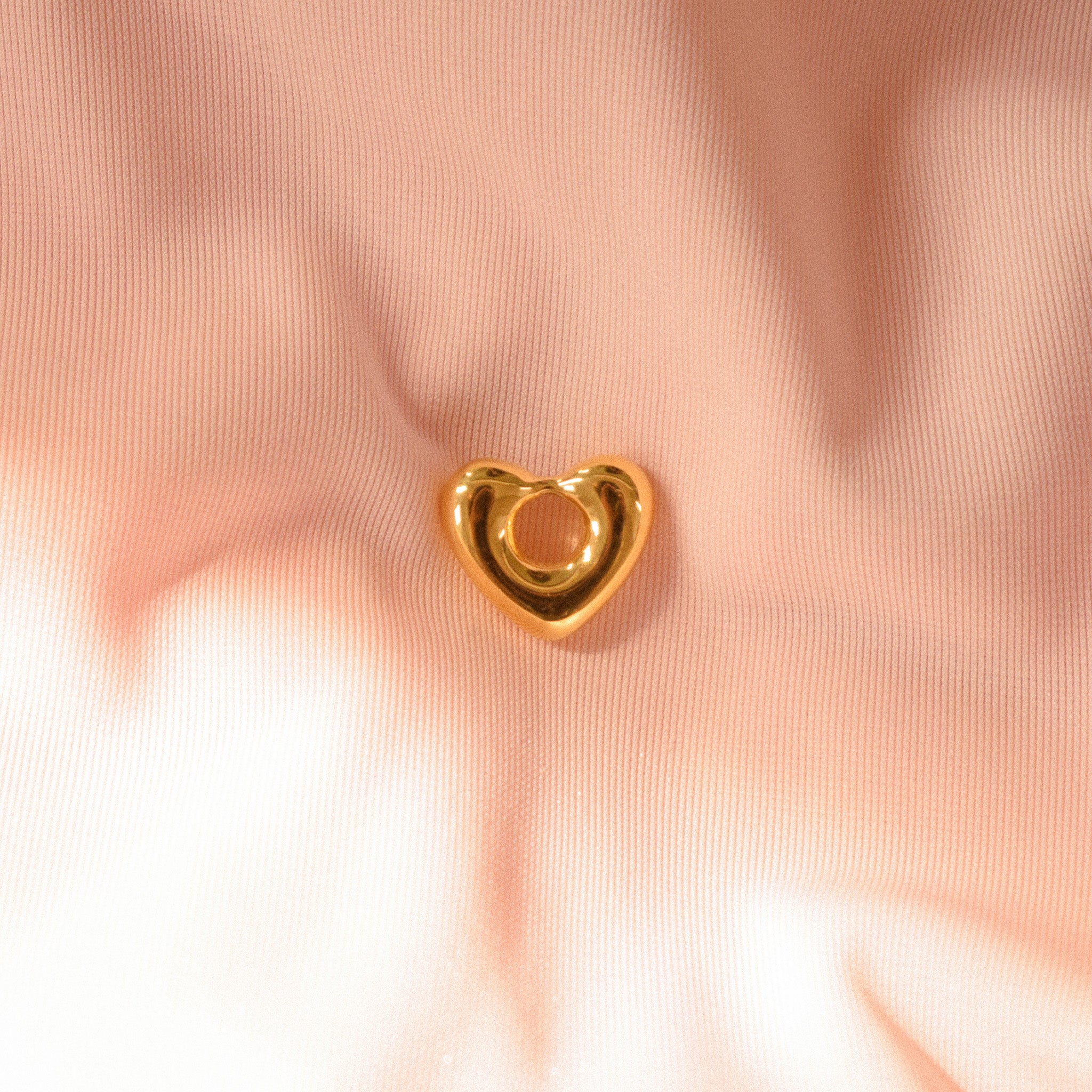 Bubble Heart Charm