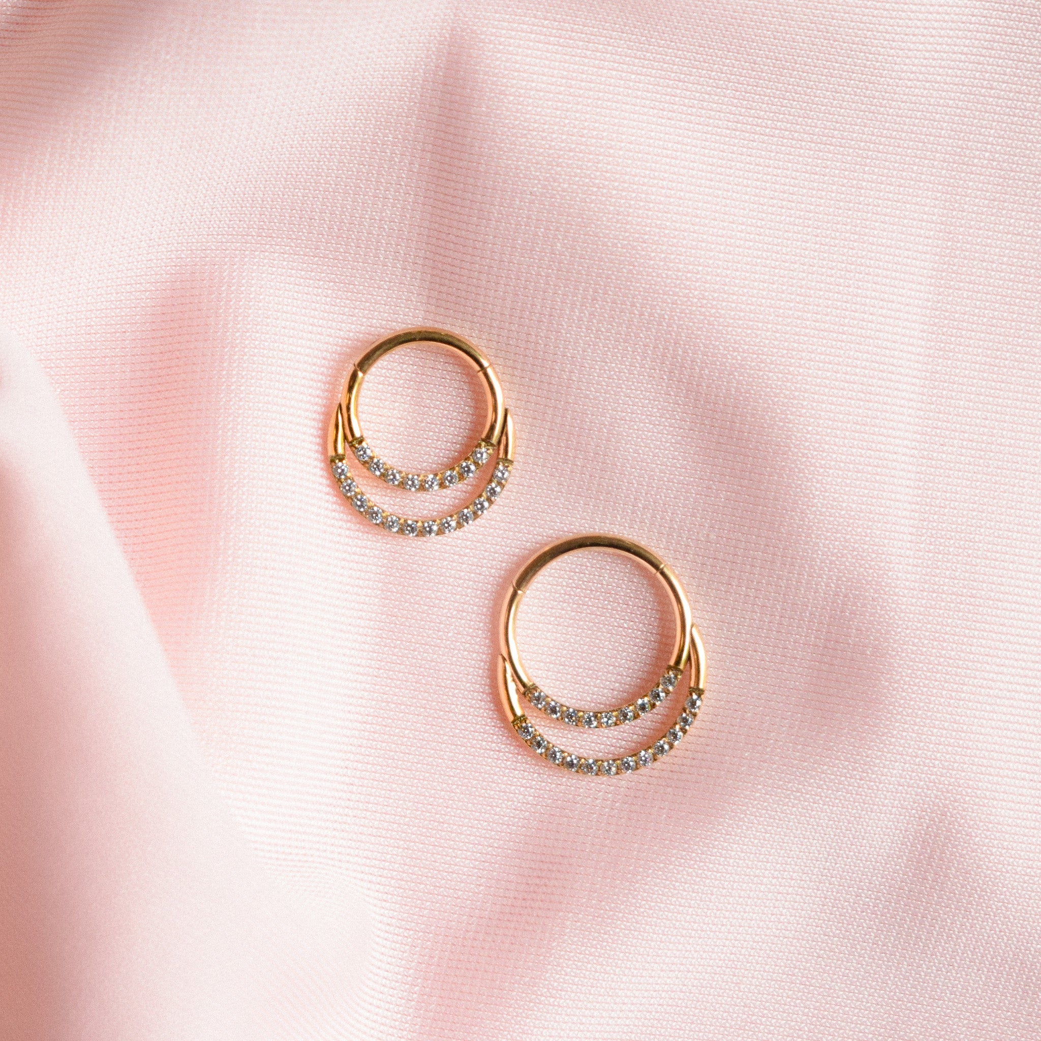 “Broomhilda” Double Layer Septum Ring