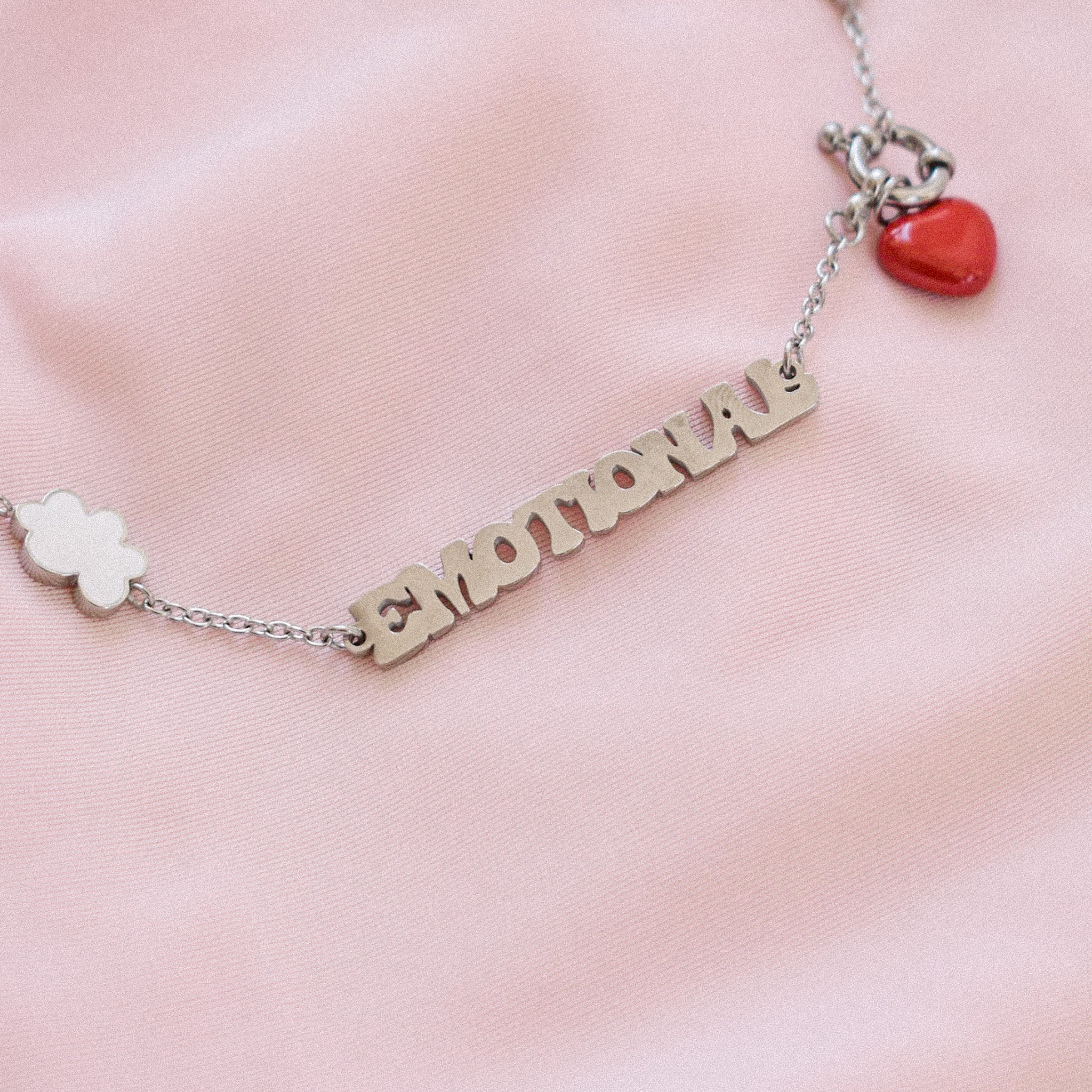 "Overthinker" Rotating Necklace