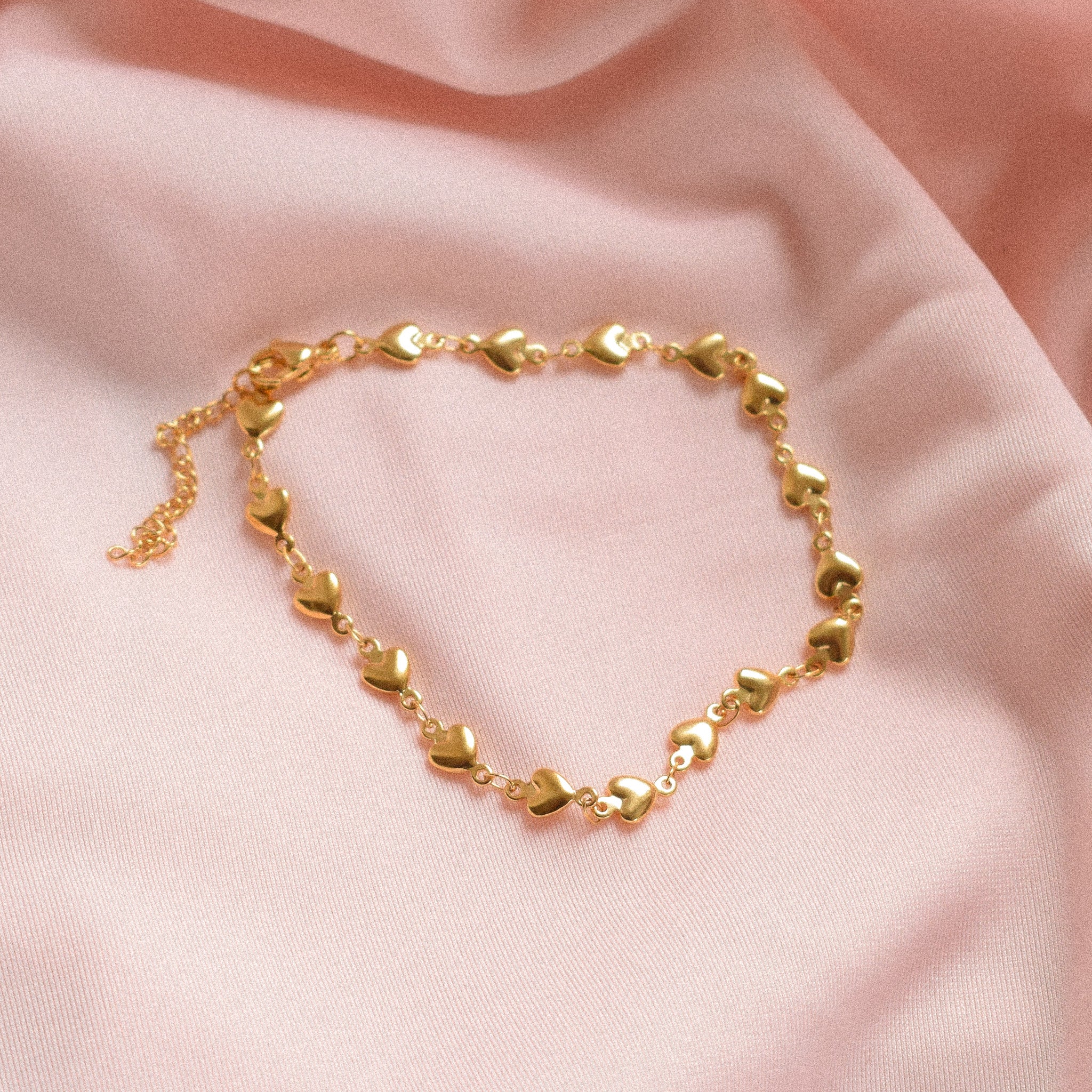 "Heartbreaker” Heart Anklet