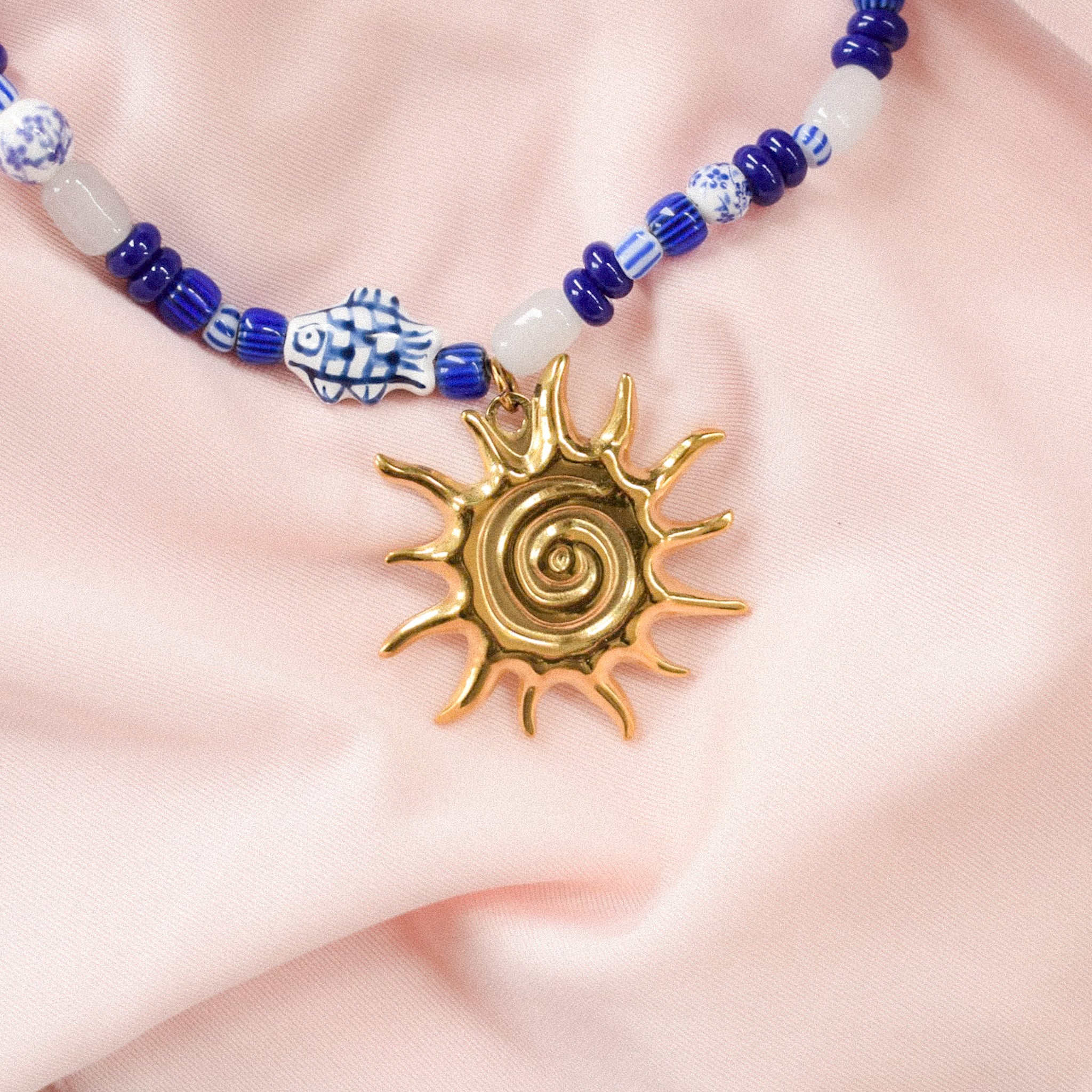 "Dione" Sun Necklace
