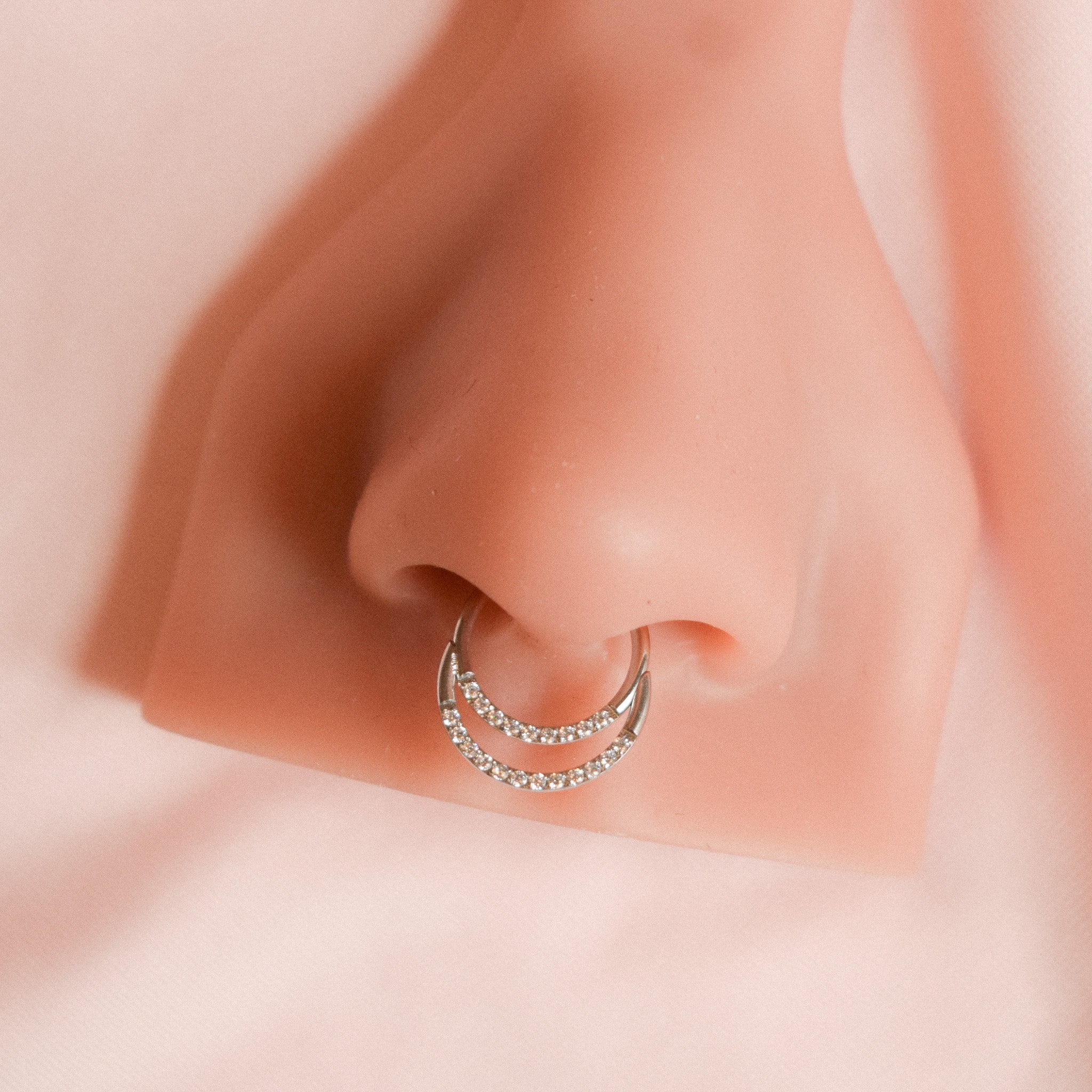 “Broomhilda” Double Layer Septum Ring