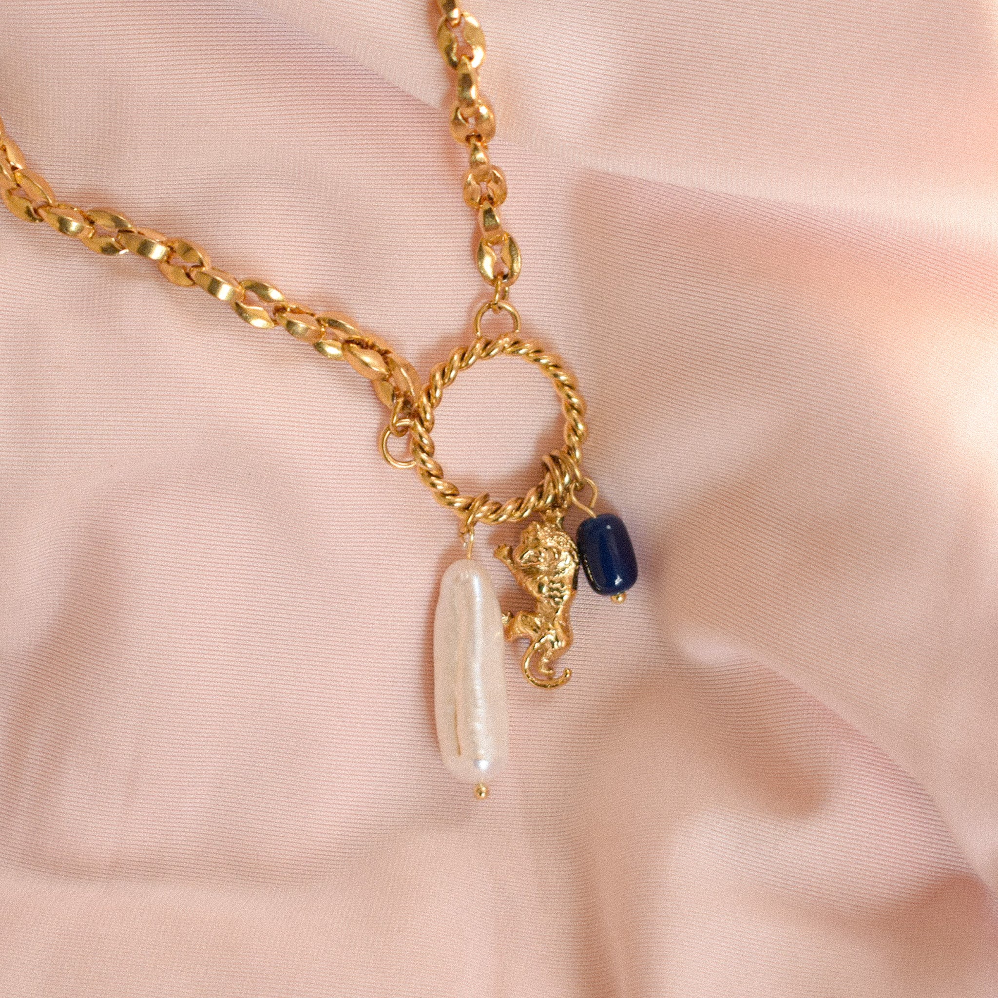 "Meridia" Charm Necklace