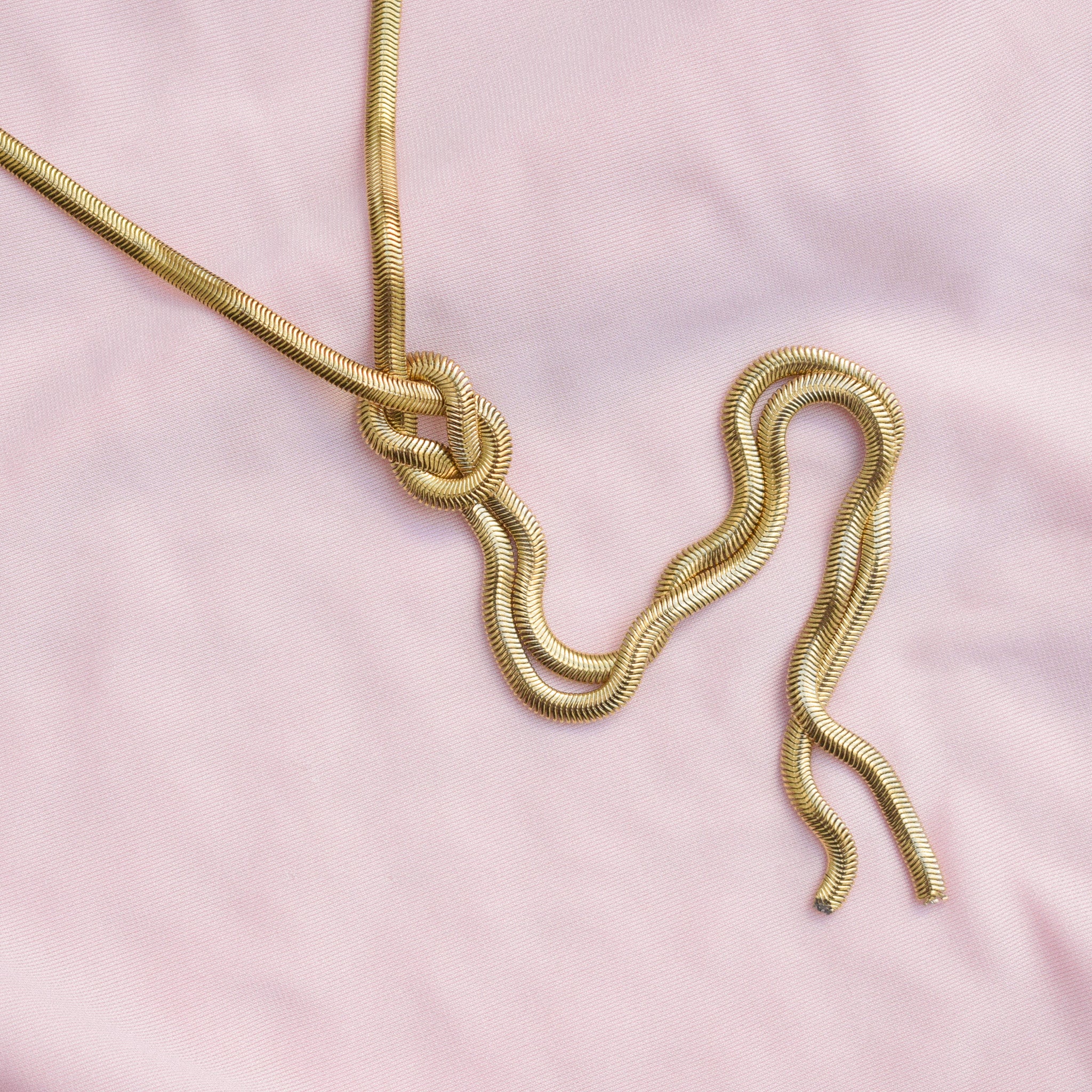 "Aurelia” Knot Necklace