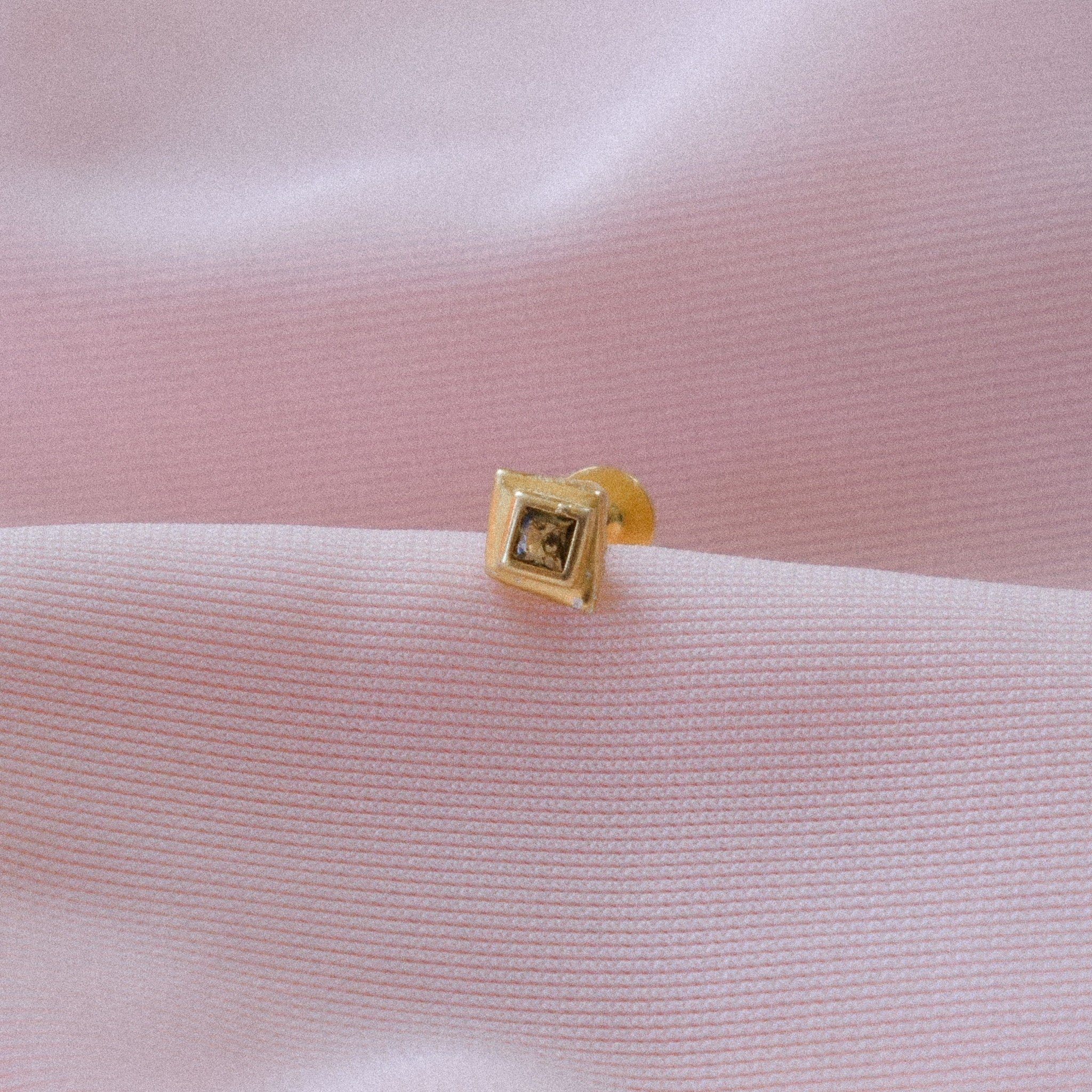 “Esmerelda” Tiny Abstract Earring