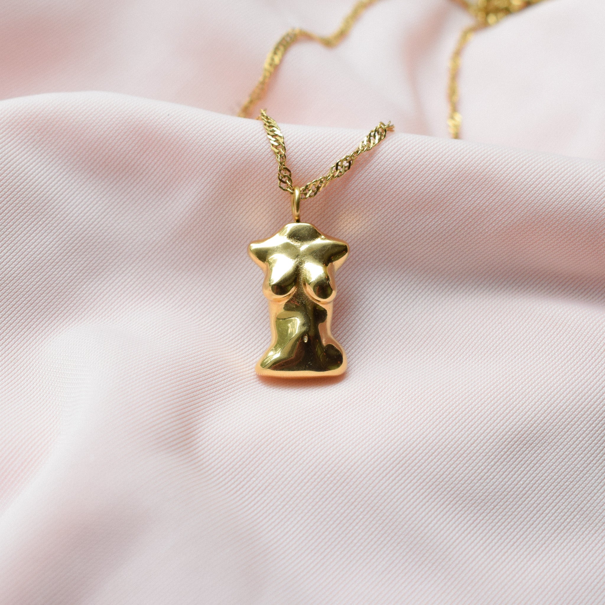 "Fantastic" Torso Engraved Necklace (Preorder)