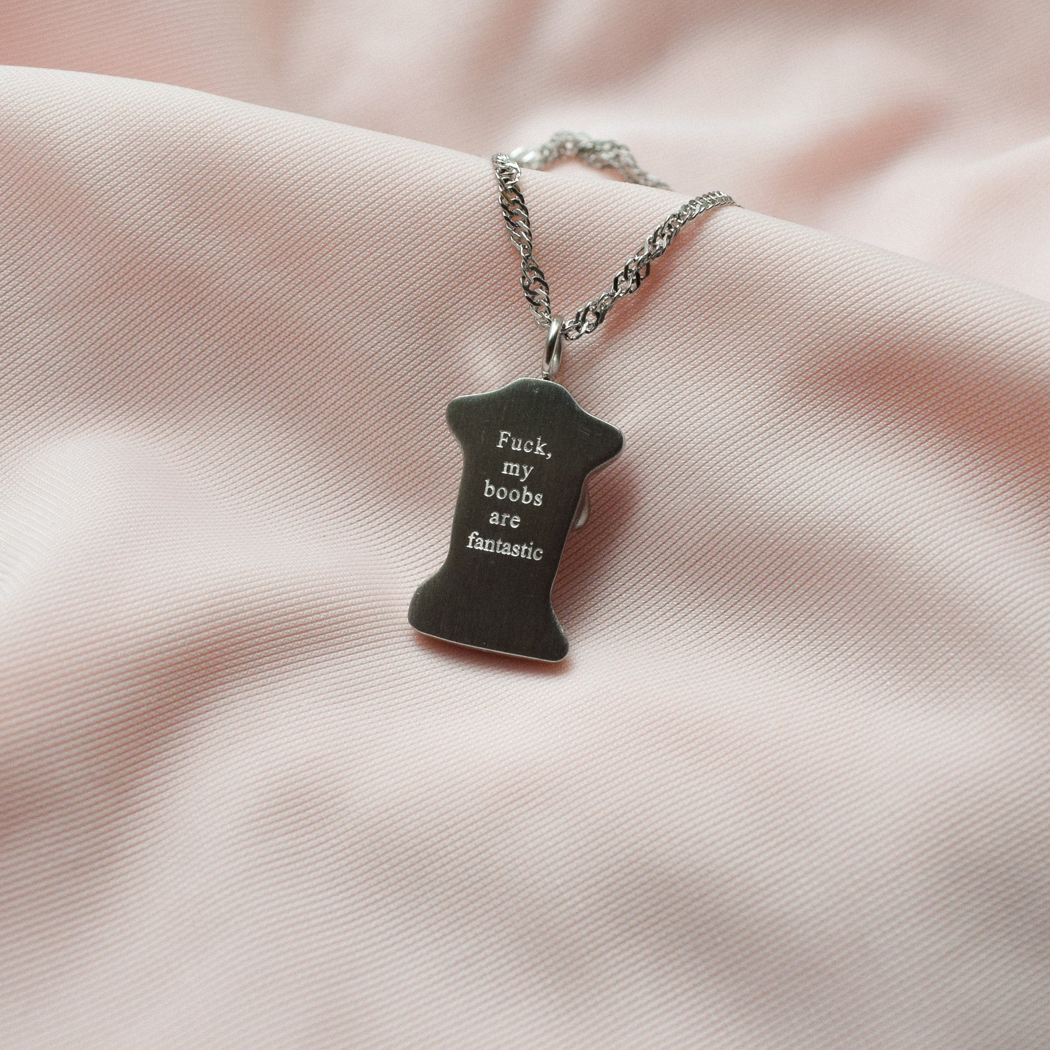 "Fantastic" Torso Engraved Necklace (Preorder)