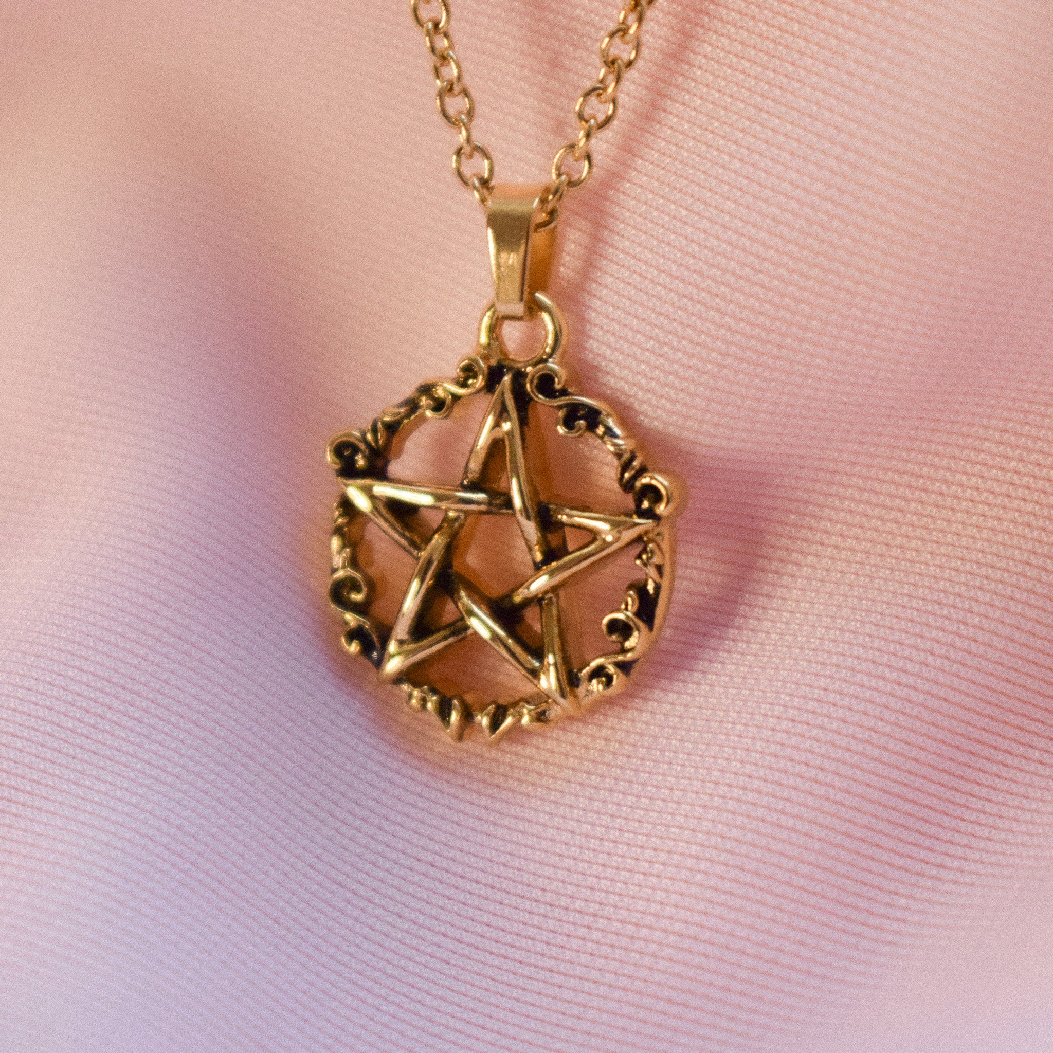 "Jacqueline" Pentacle Necklace