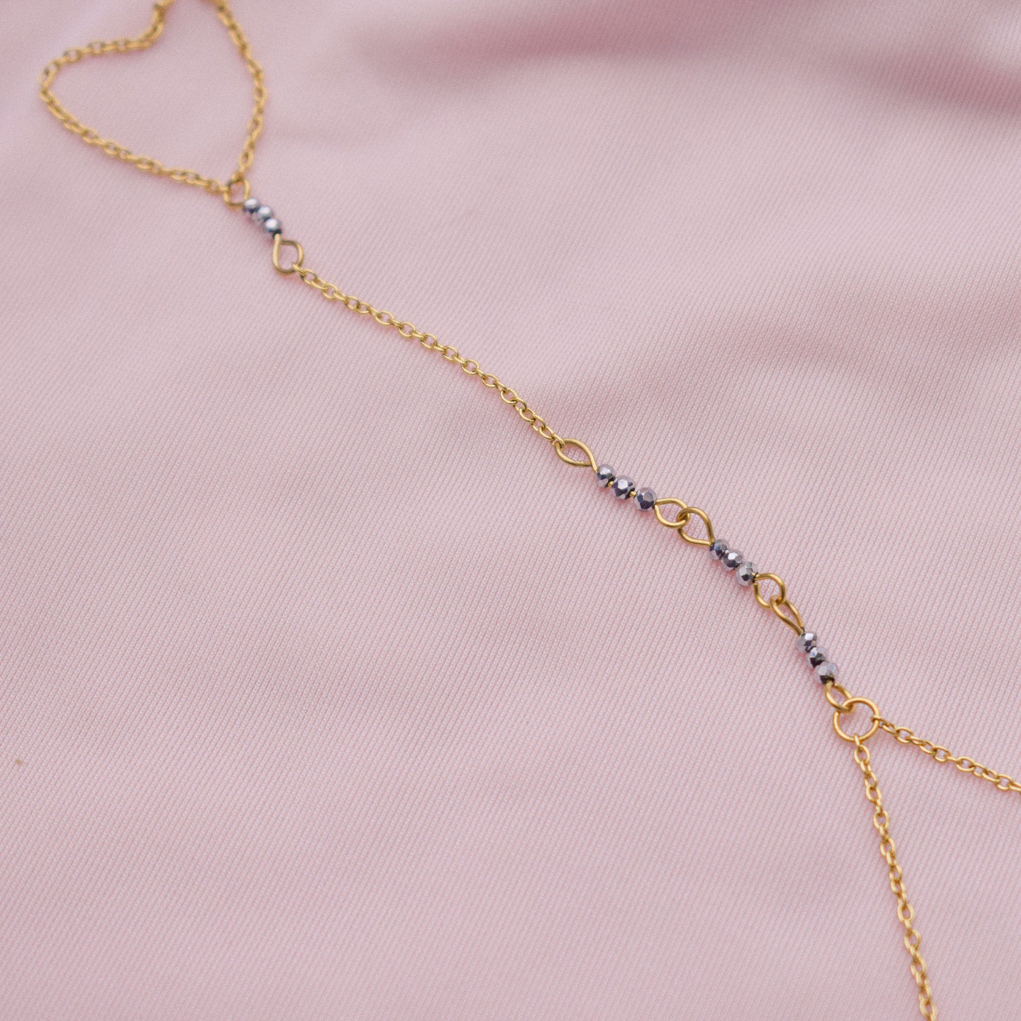 "Diya" Hand Chain