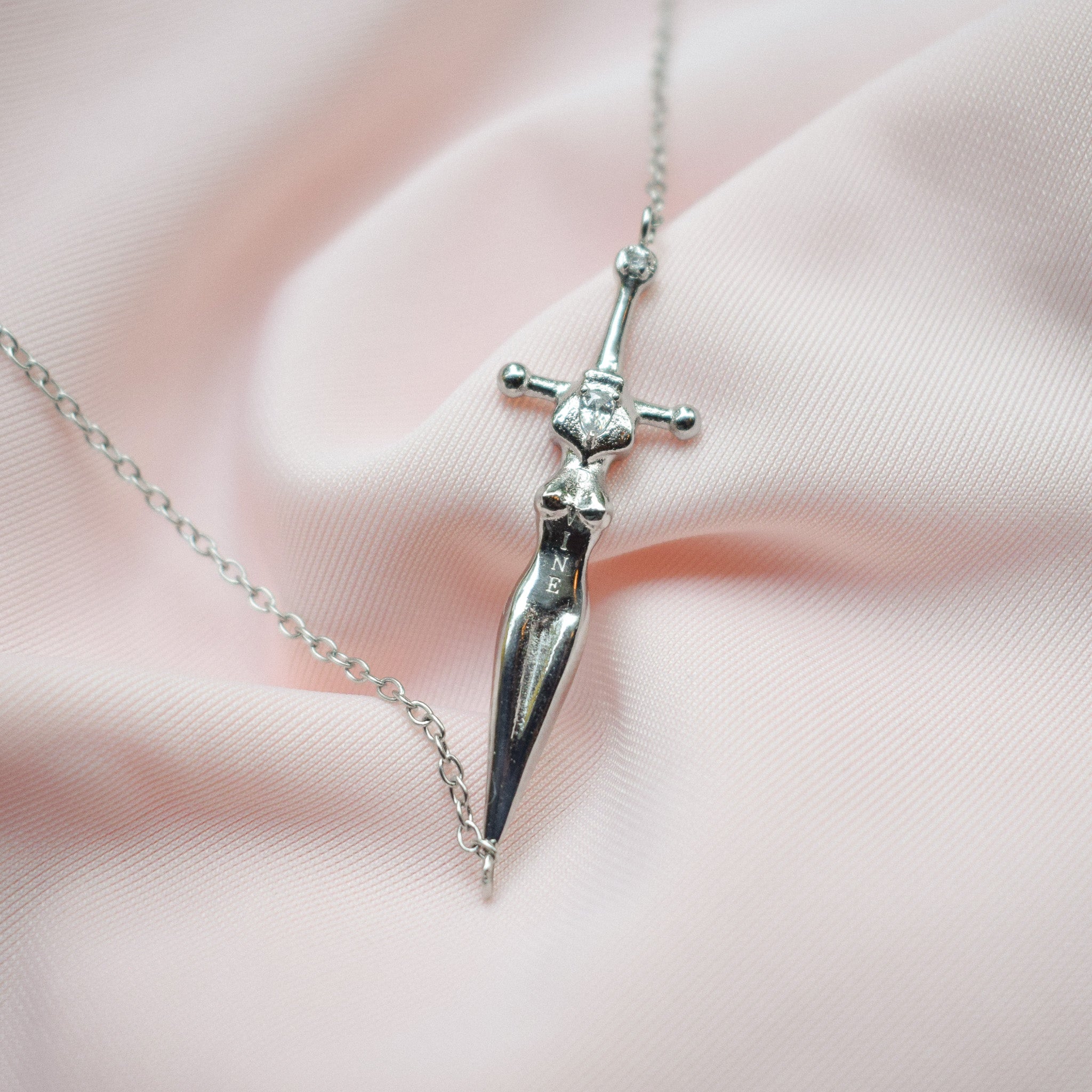 "Divine" Dagger Necklace (Preorder)