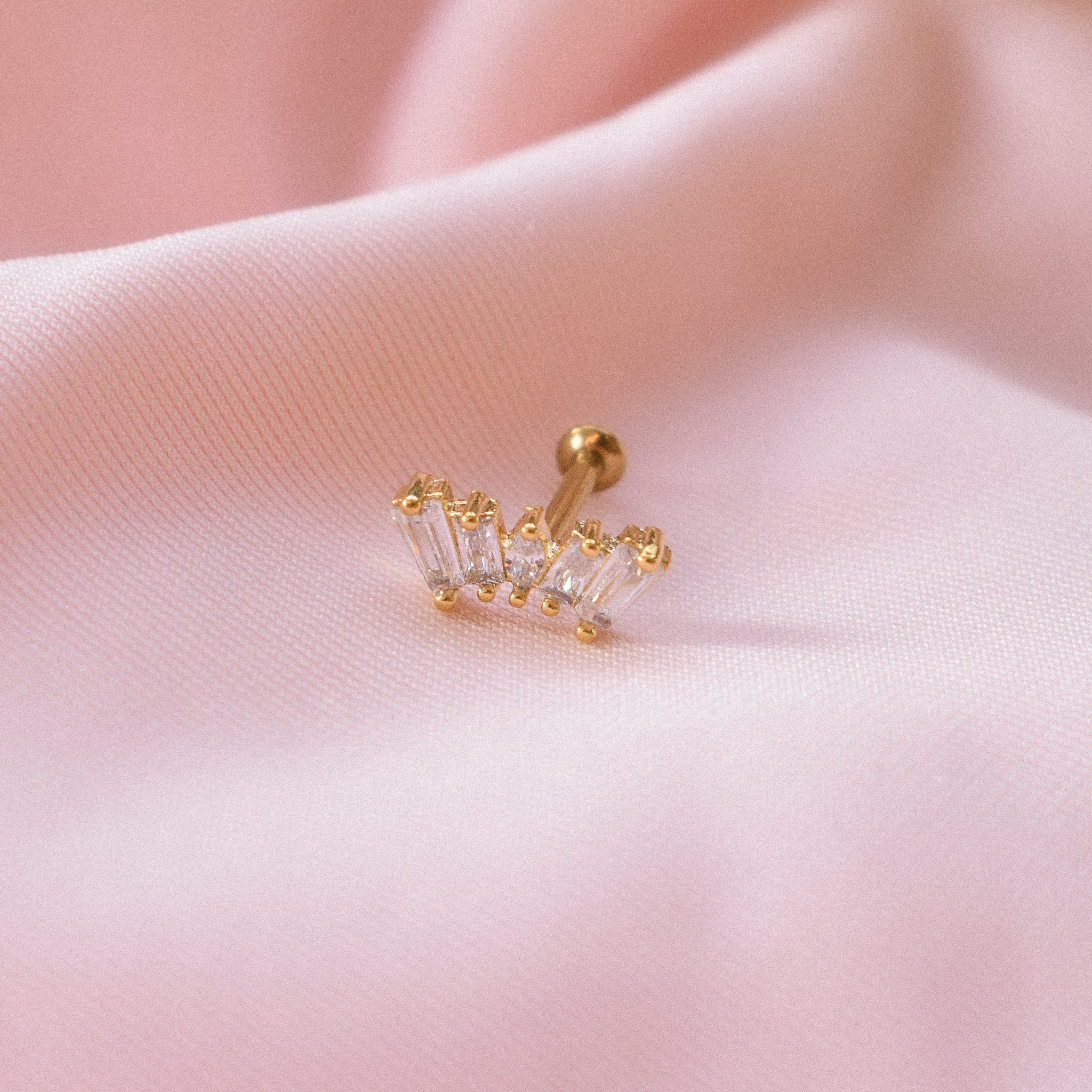 “Zafira” Tiny Cubic Zirconia Earring