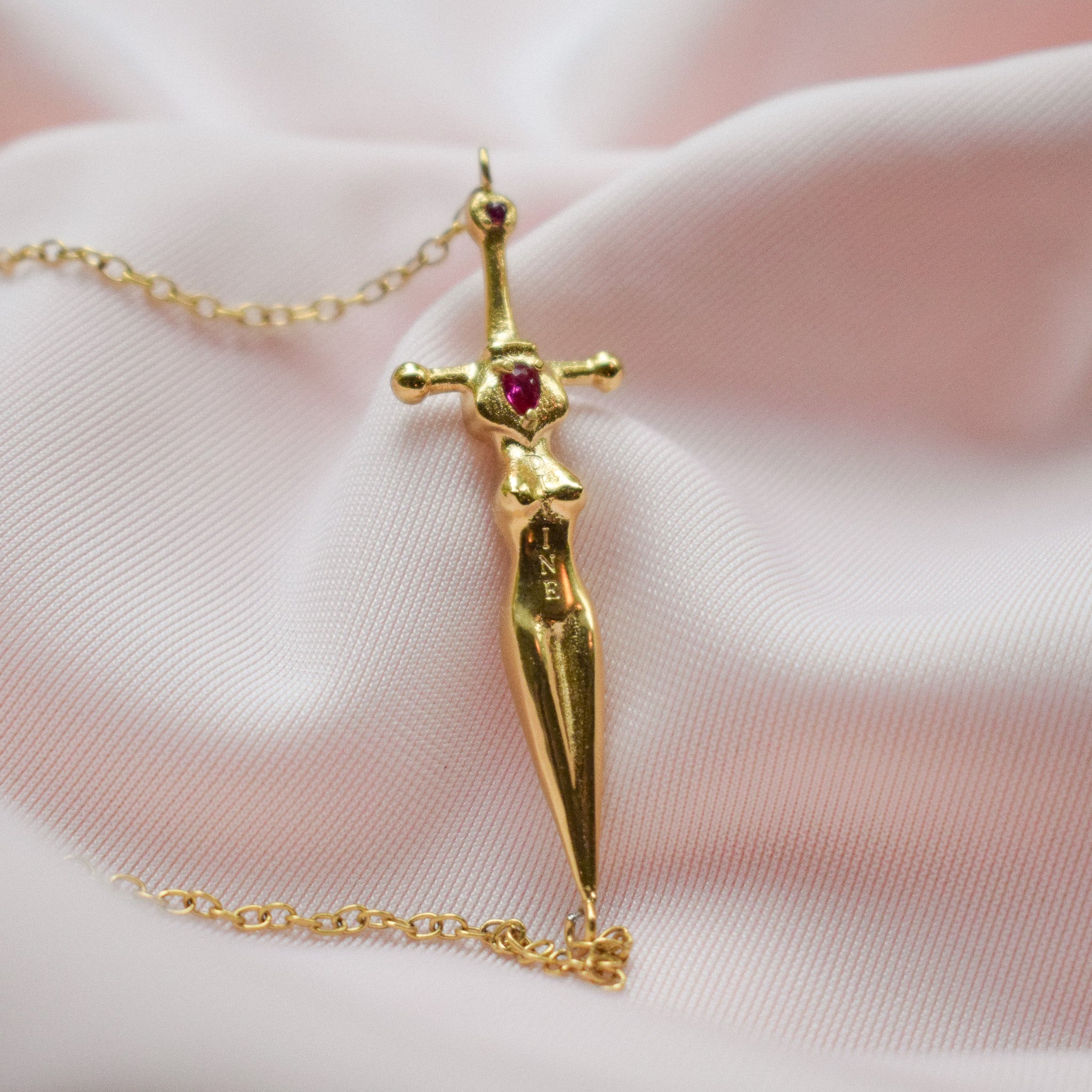 "Divine" Dagger Necklace (Preorder)
