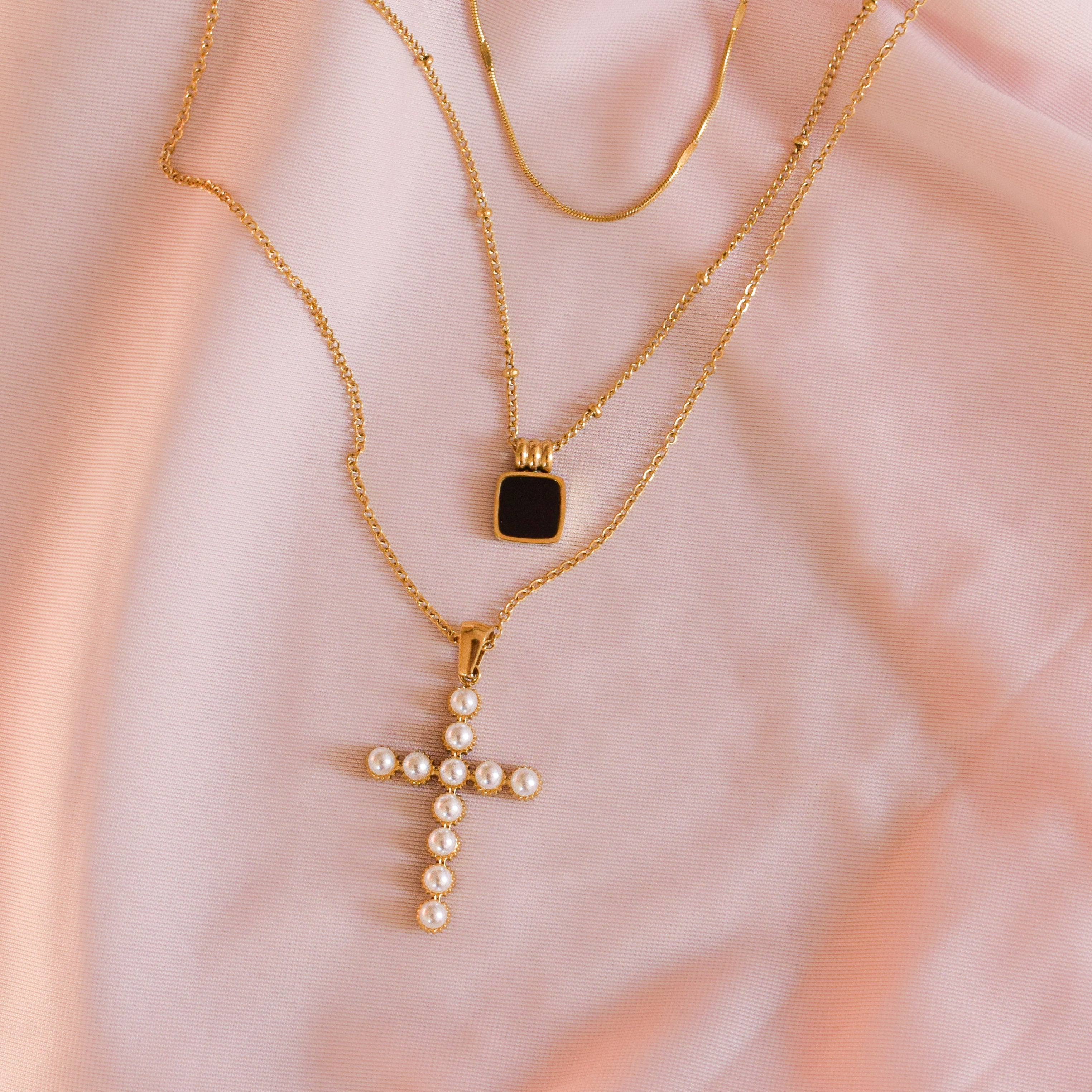 "Cute Not Psycho" Necklace Set