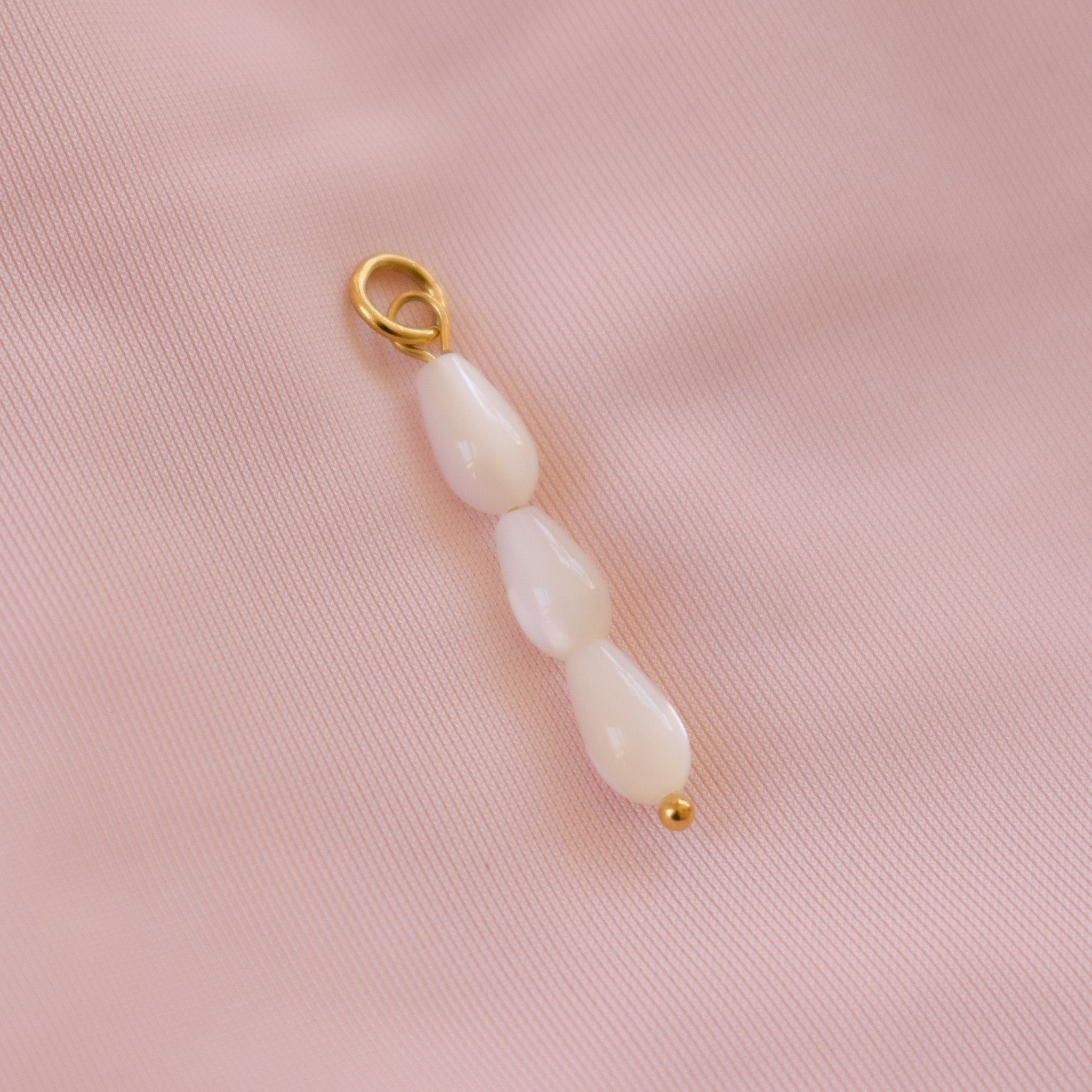 Stacked Trio Bead Charm