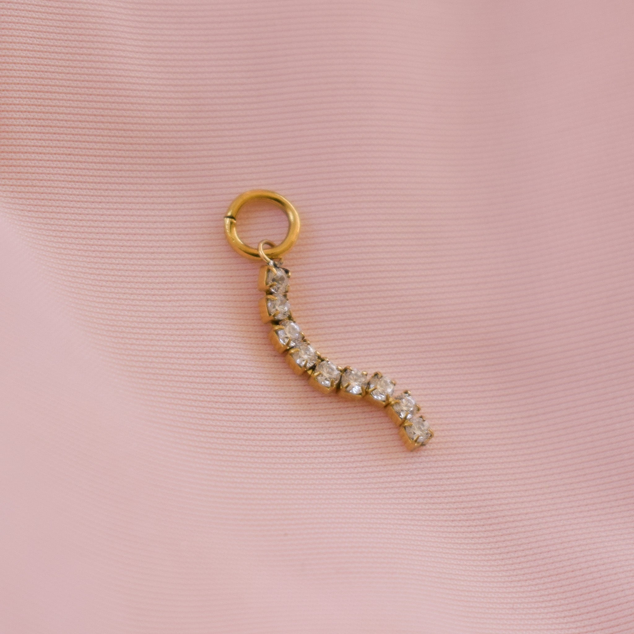 Dangle Rhinestone Charm