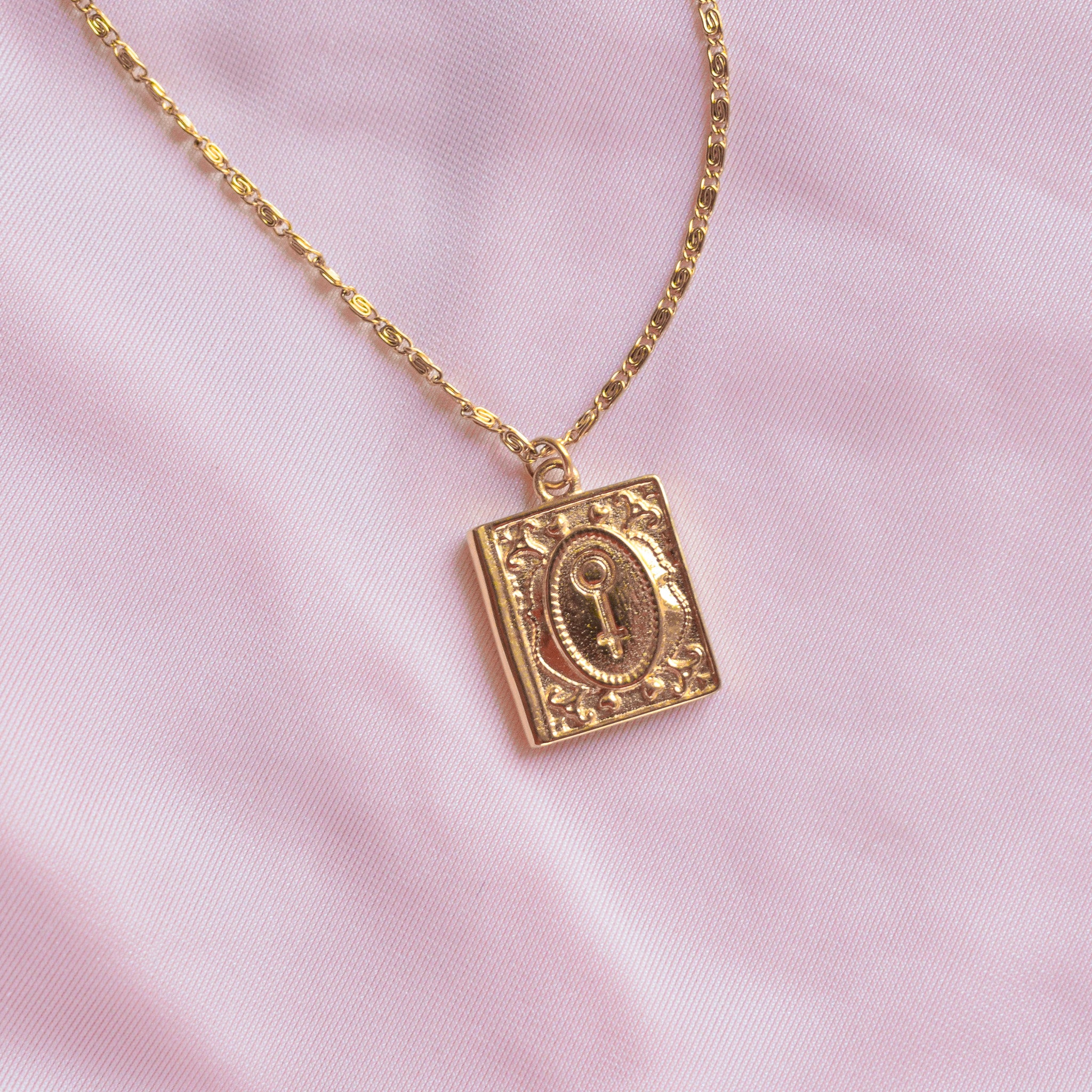 "Penny" Book Charm Necklace