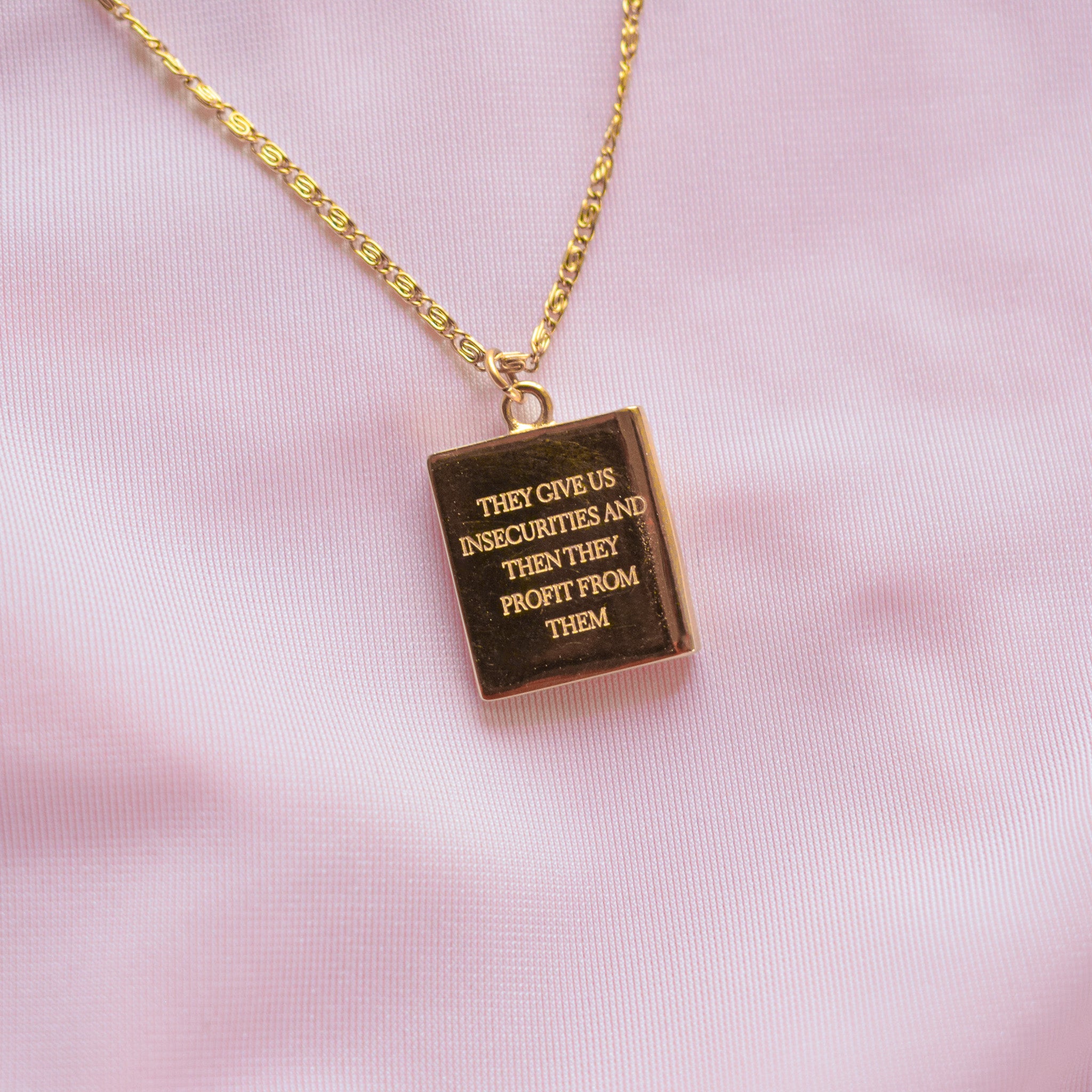 "Penny" Book Charm Necklace
