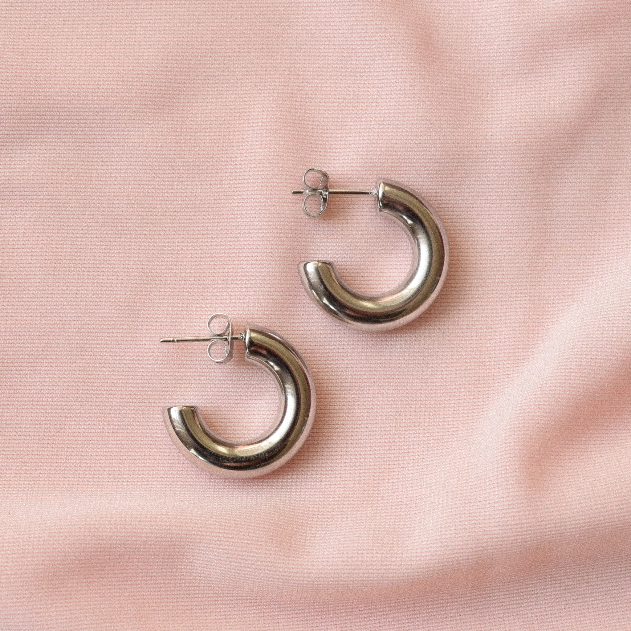 "Leah" Hoop Earrings