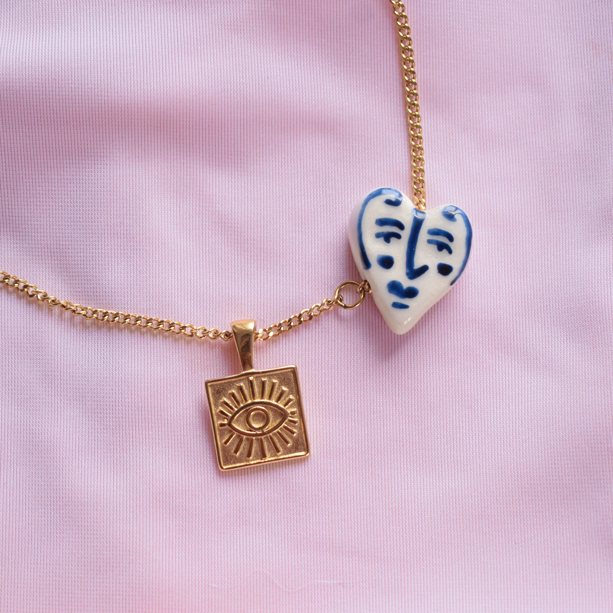 "Geraldine" Seeing Eye Necklace