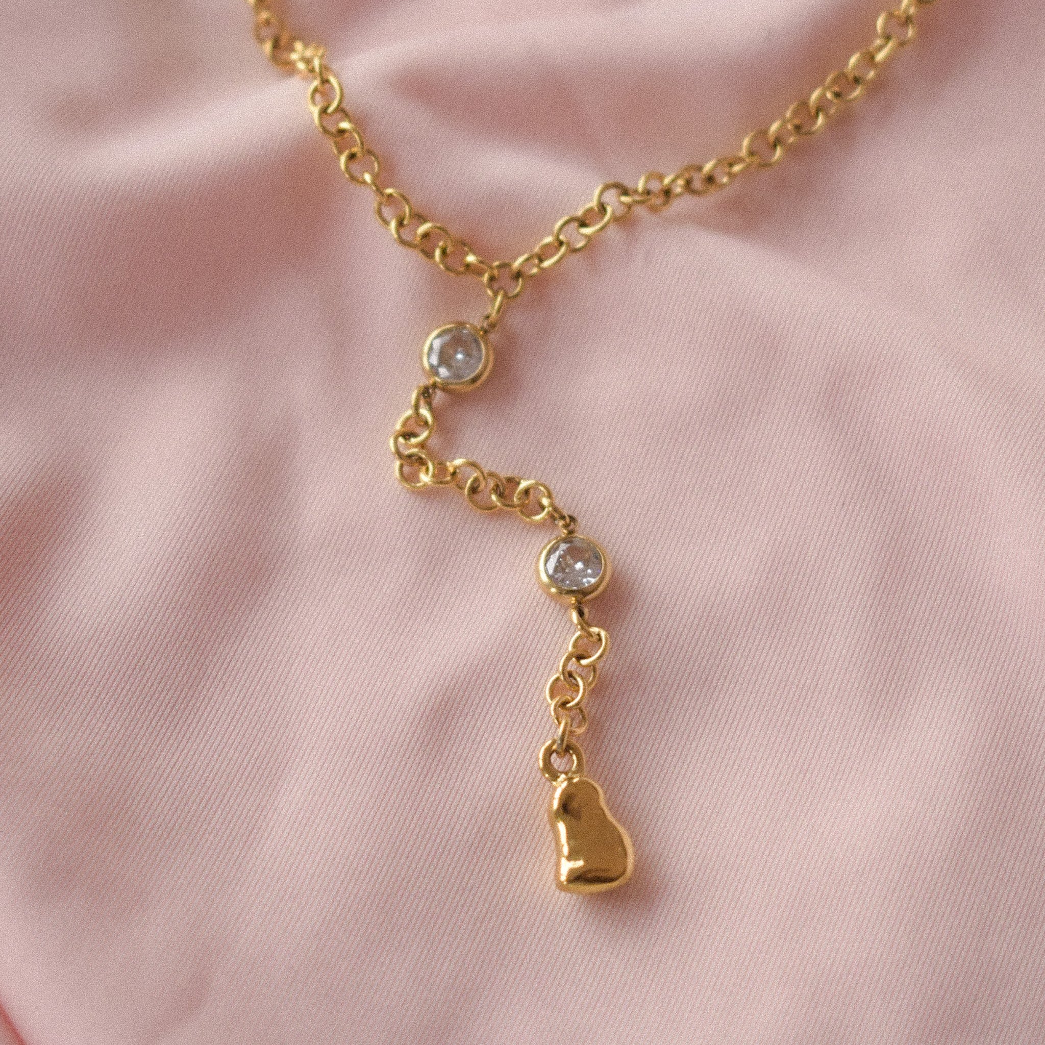 "Lotte" Lariat Necklace