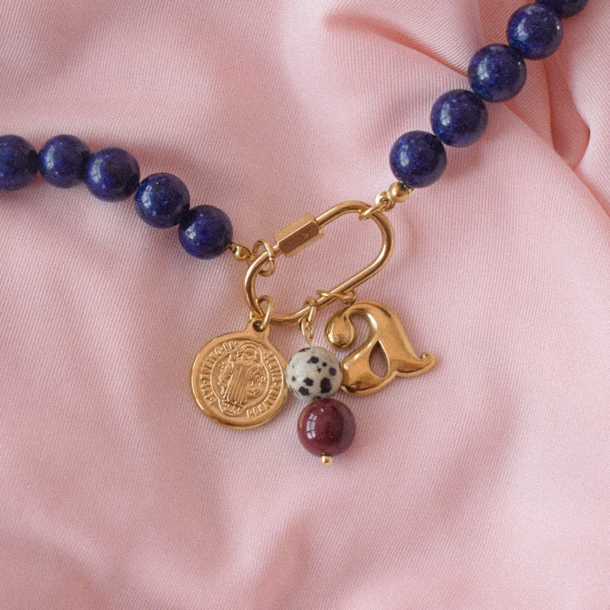 "Andie" Adjustable Carabiner Necklace