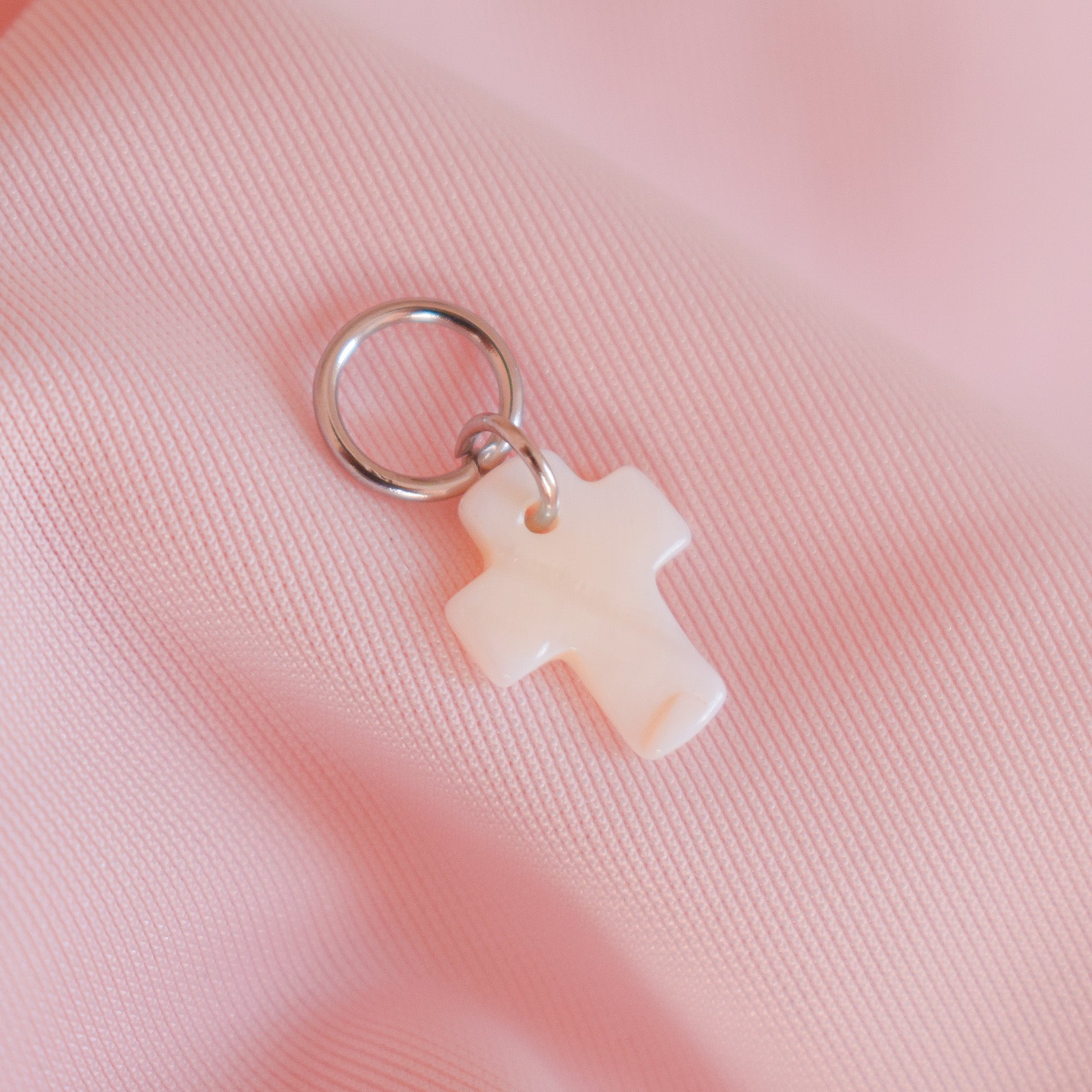Cross Shell Charm