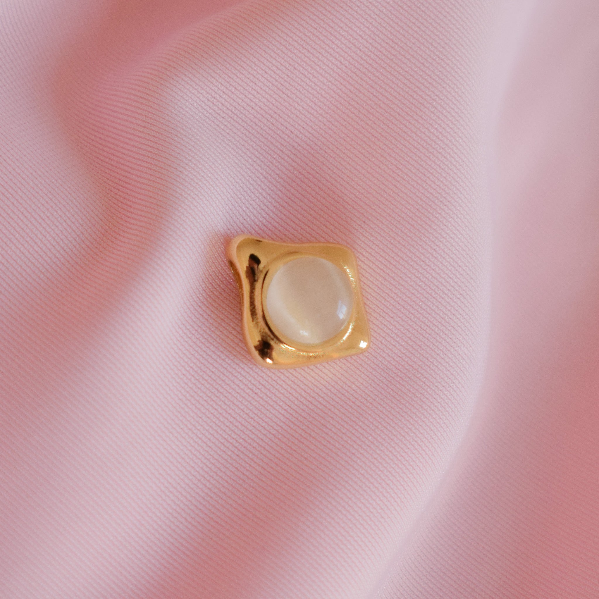 Pearlescent Diamond Charm