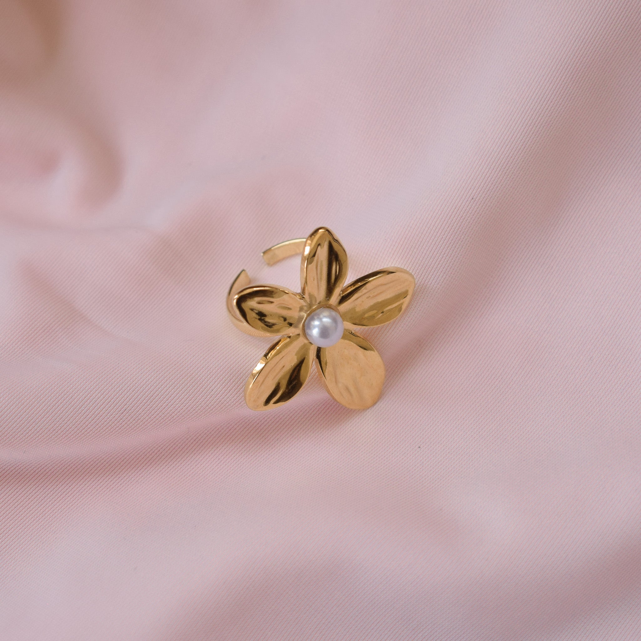 "Summer" Adjustable Flower Ring