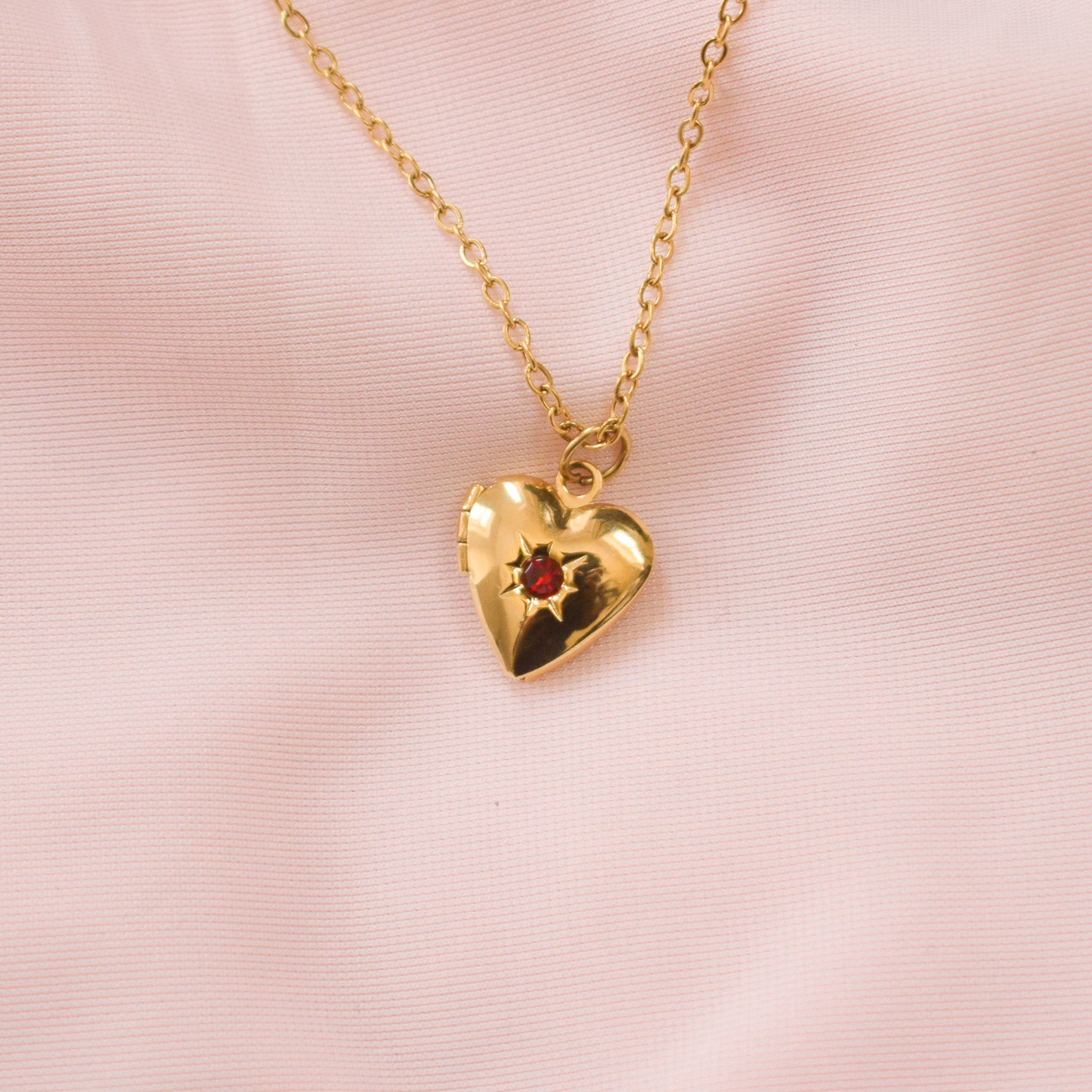 “Romilly” Locket Heart Necklace