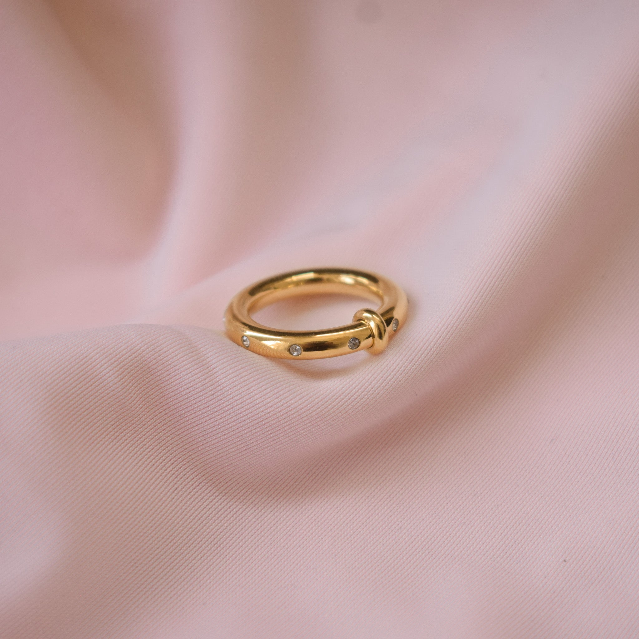 "Blossom" Gemstone Stacking Ring