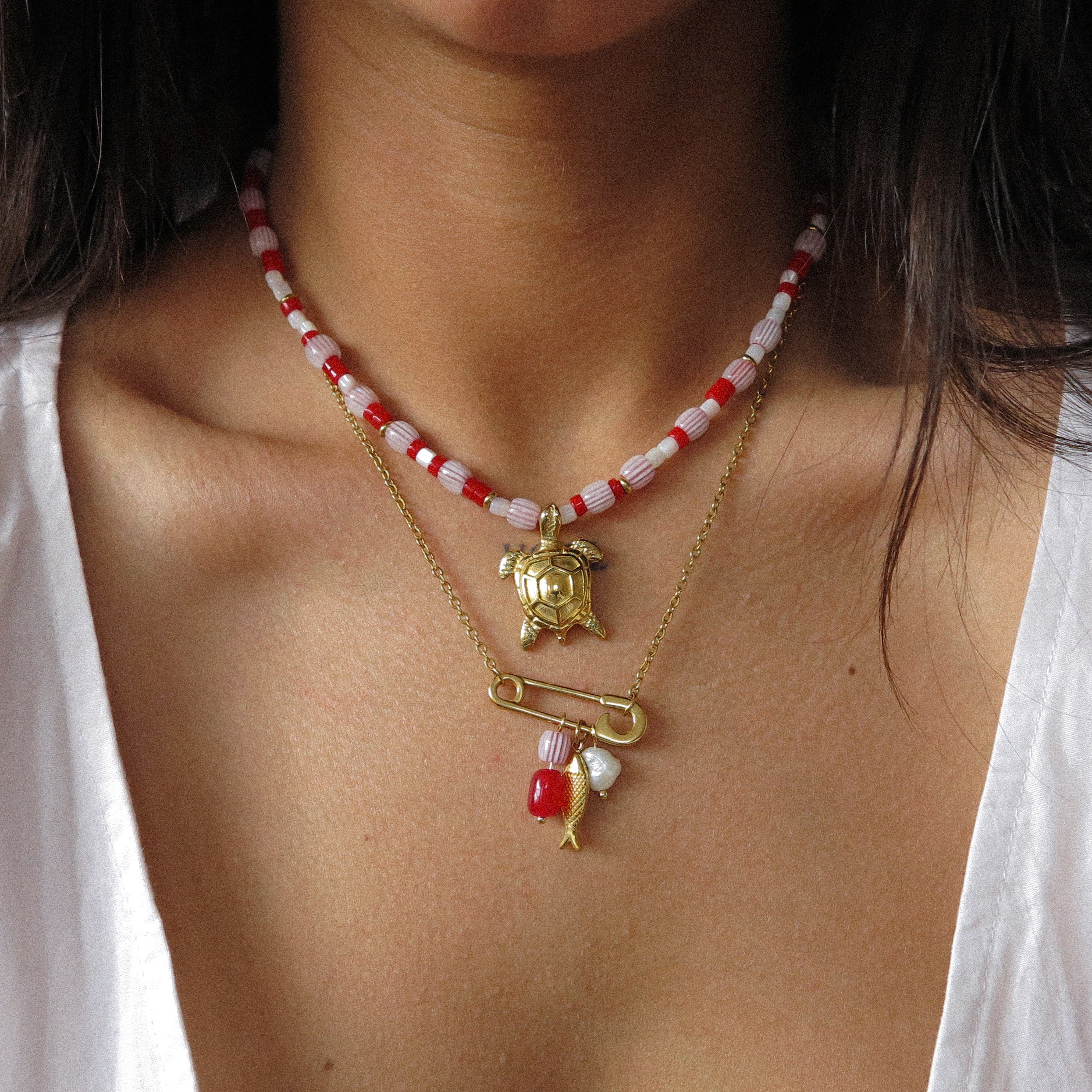 "Minnow" Paperclip Necklace