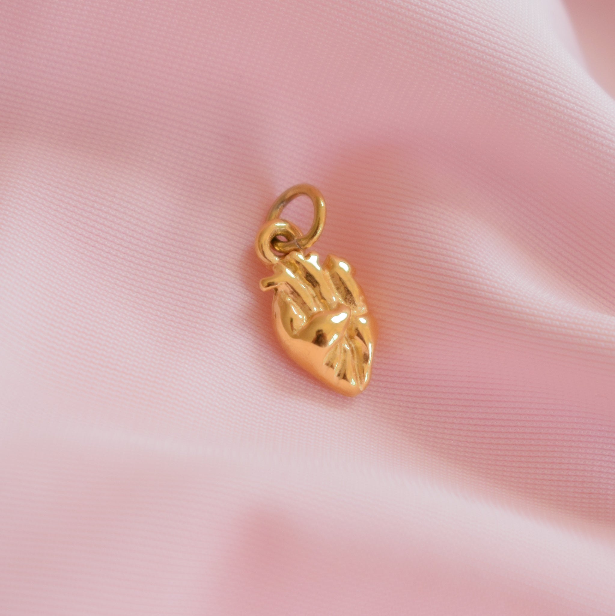 Anatomical Heart Charm