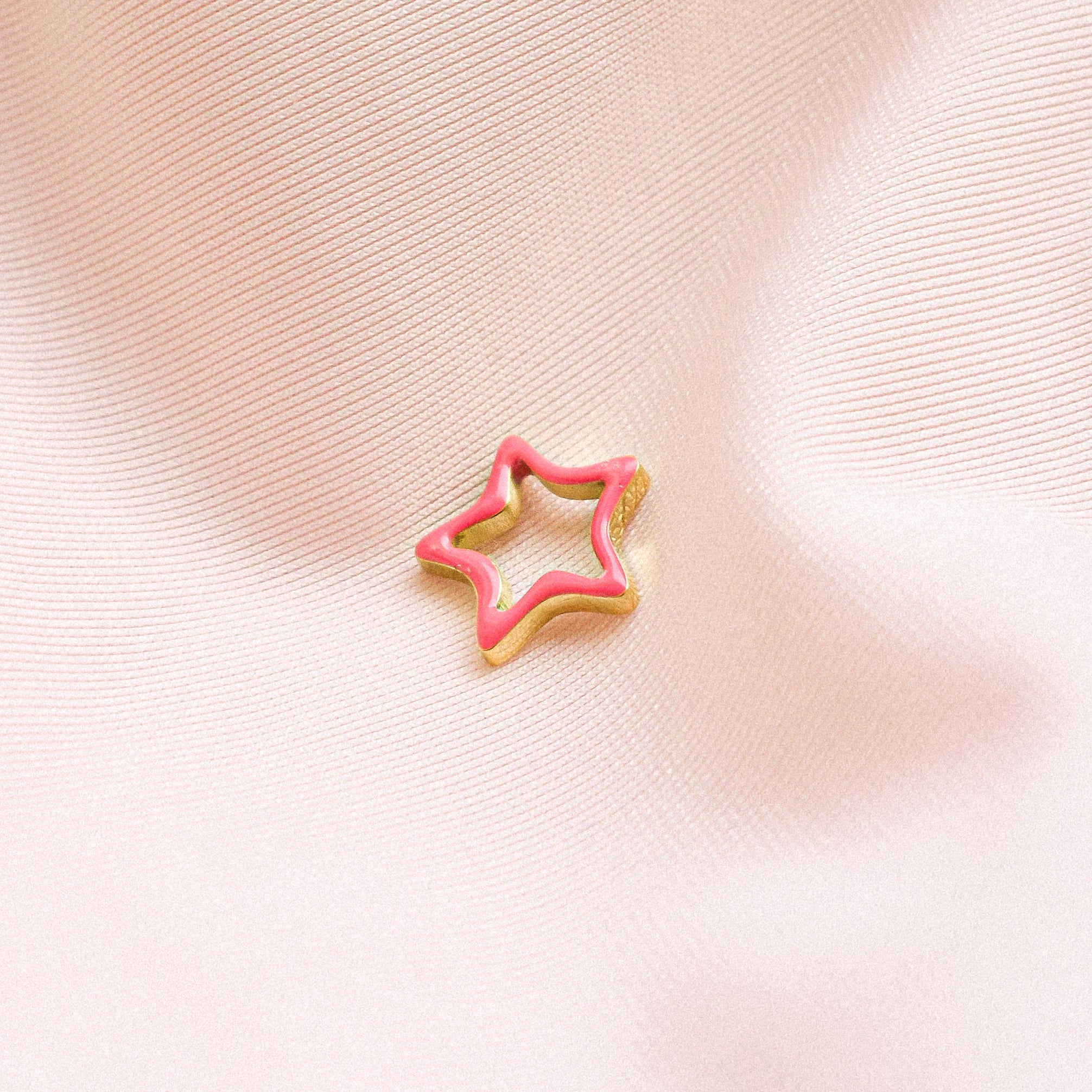 Pink Star Charm