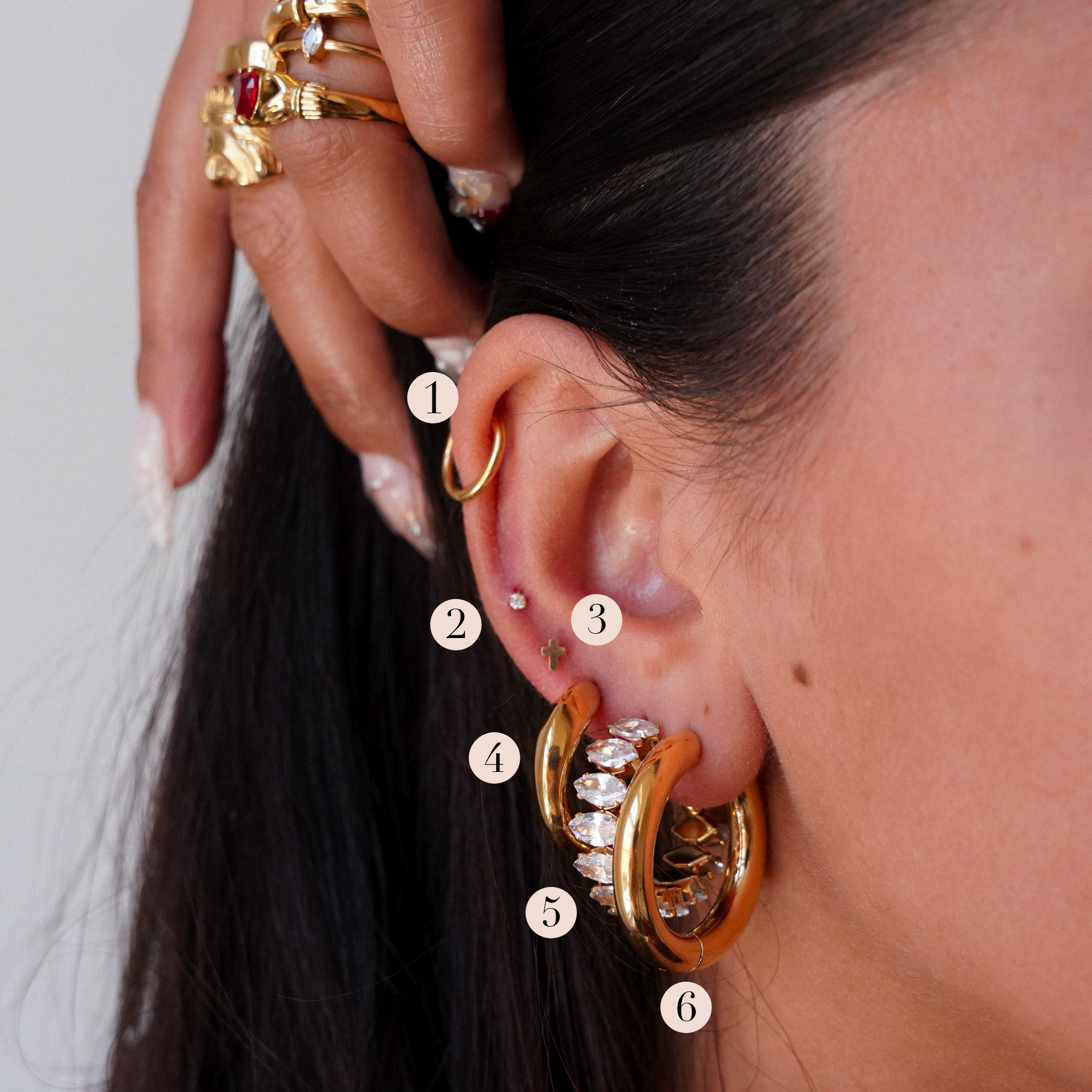 “Annelise” Earrings