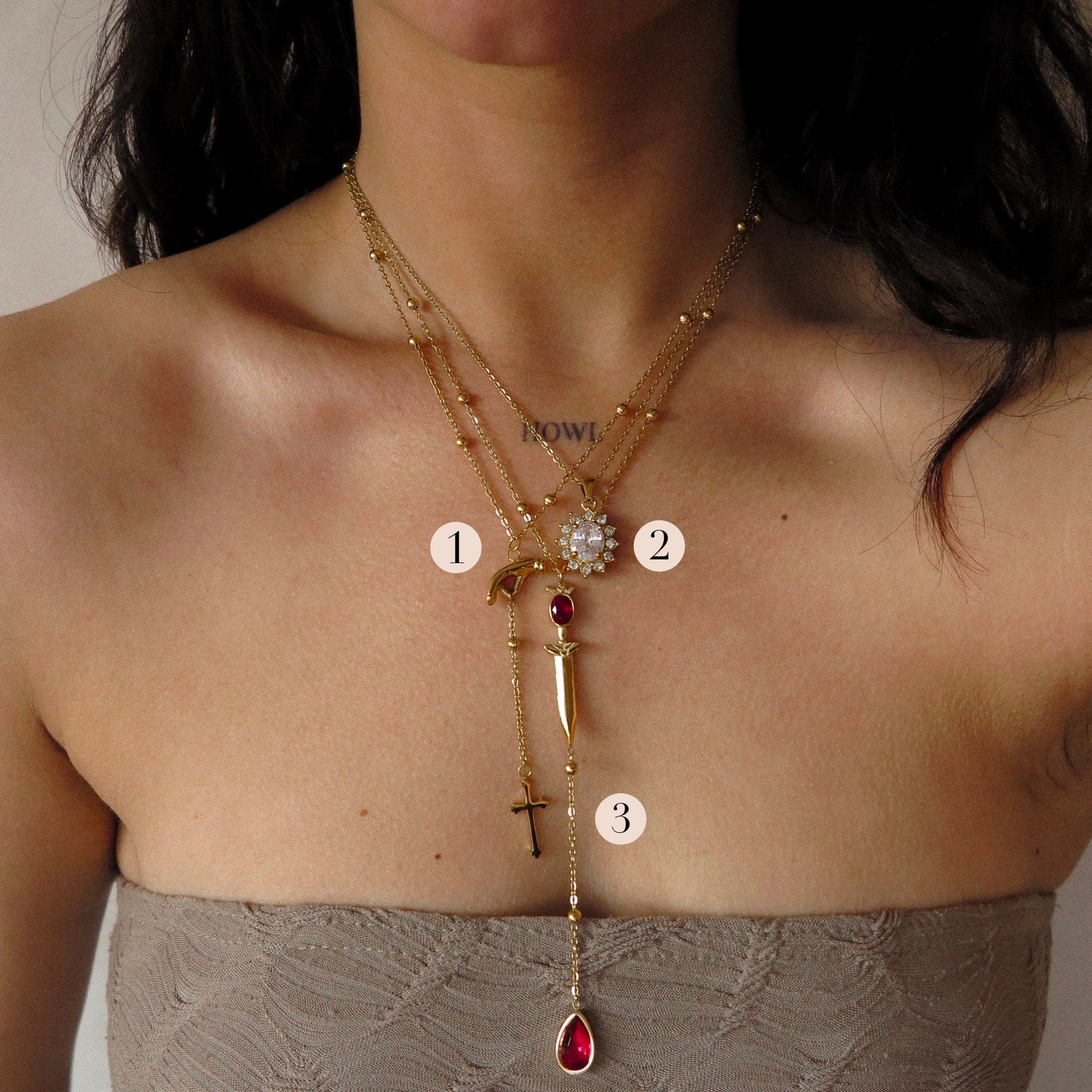 “Edge” Dagger Necklace