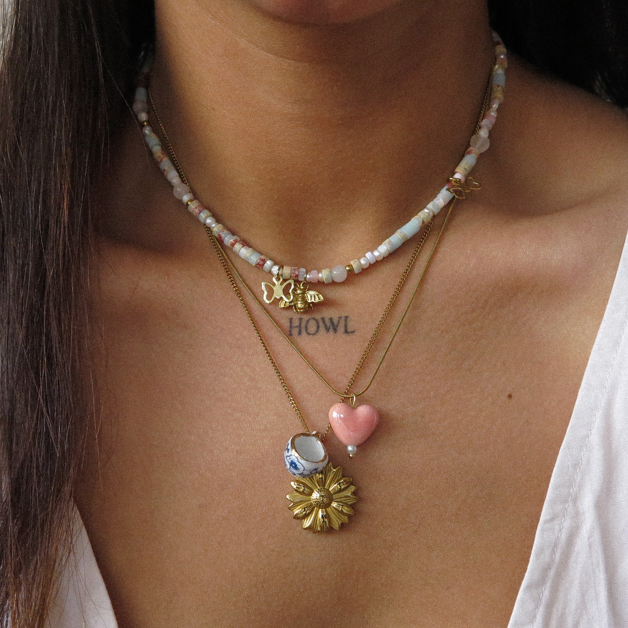 "Picnic" Necklace Stack