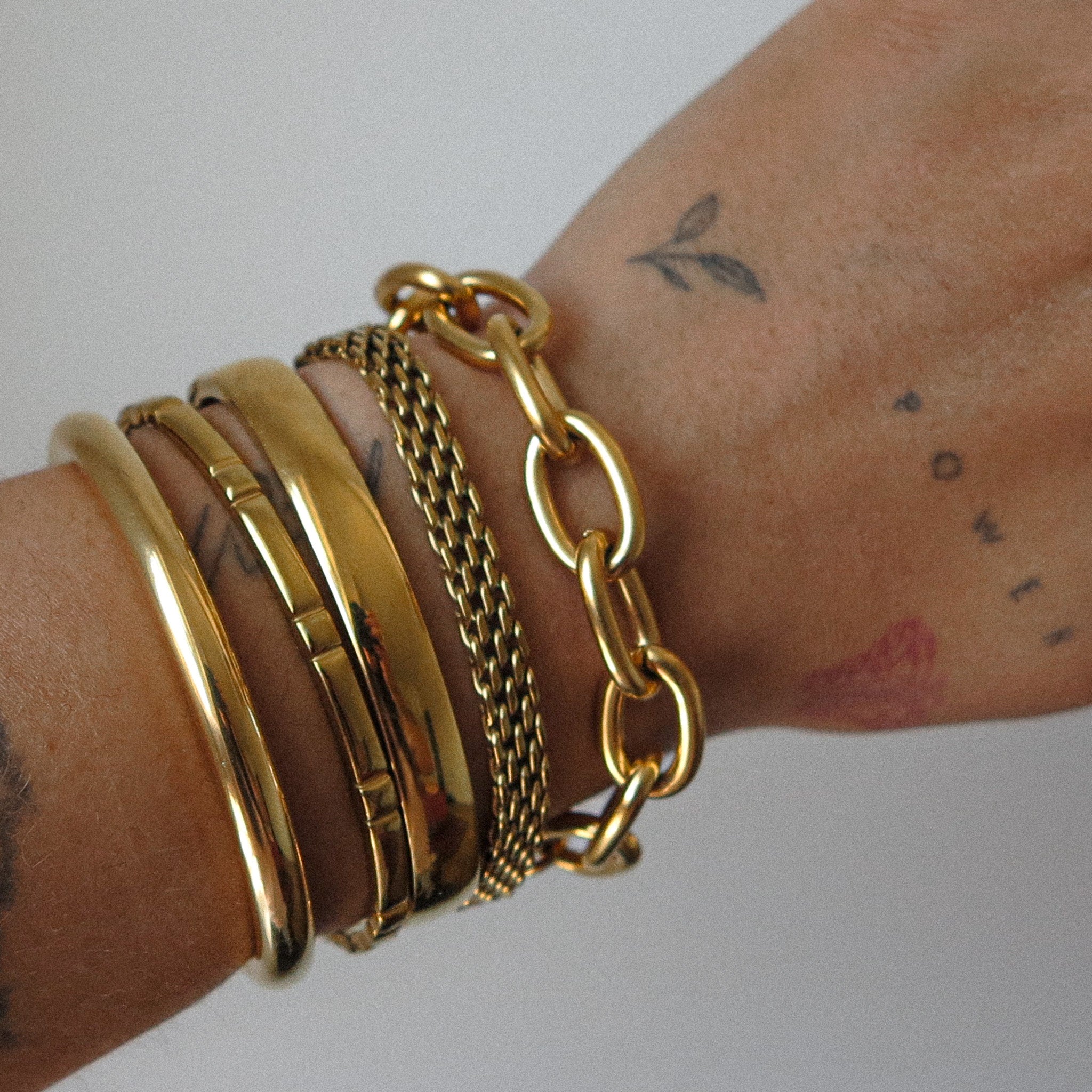 "Dora" Steel Bangle