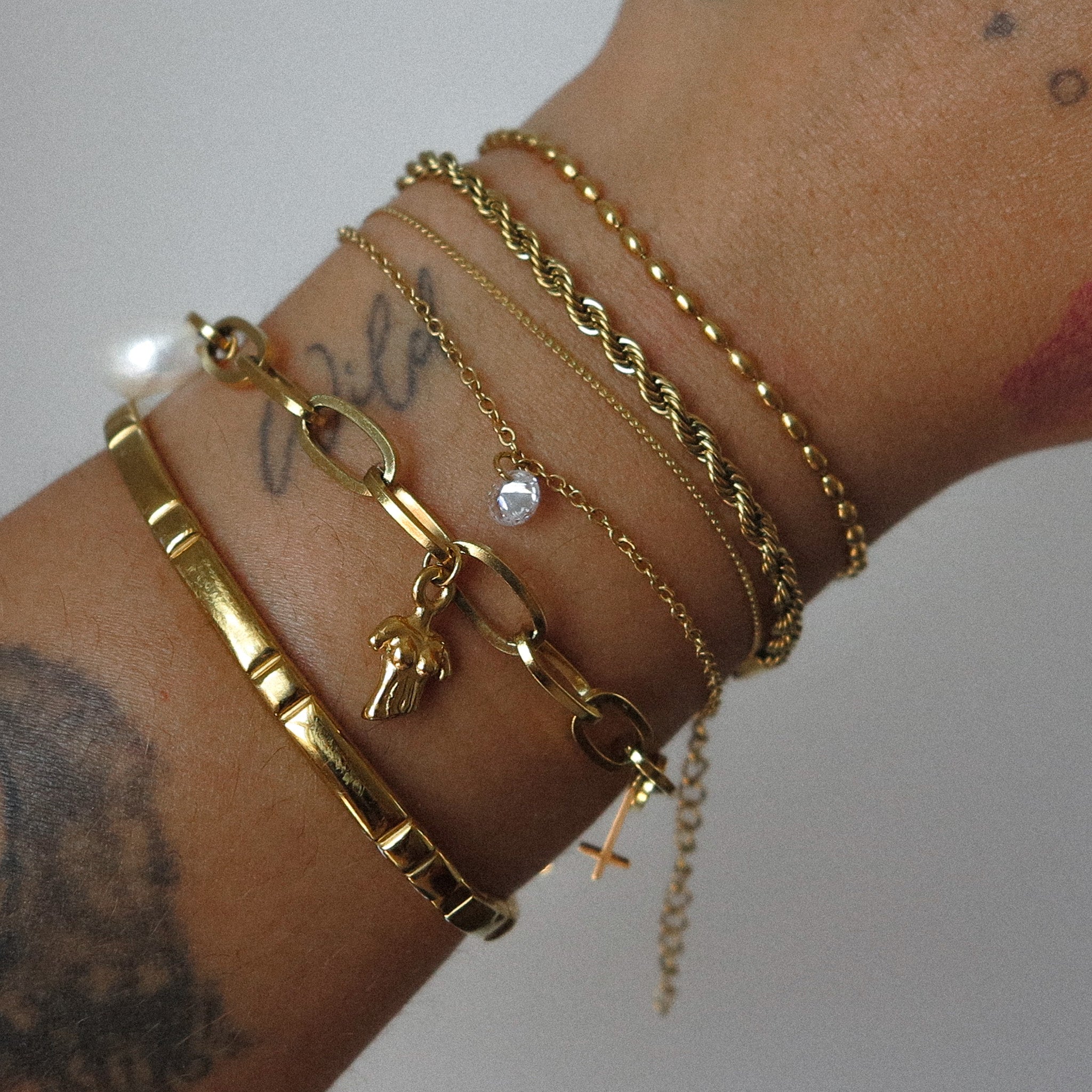 "Ola” Gemstone Delicate Bracelet